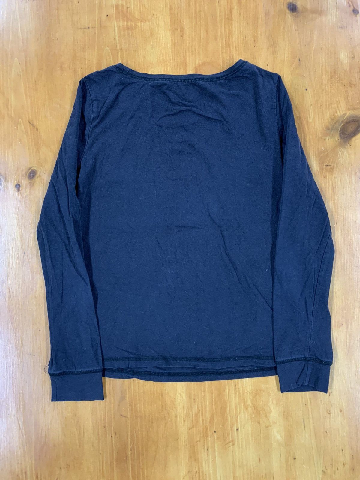 Vintage Vintage Blank Black Longsleeve Size US S / EU 44-46 / 1 - 1 Thumbnail