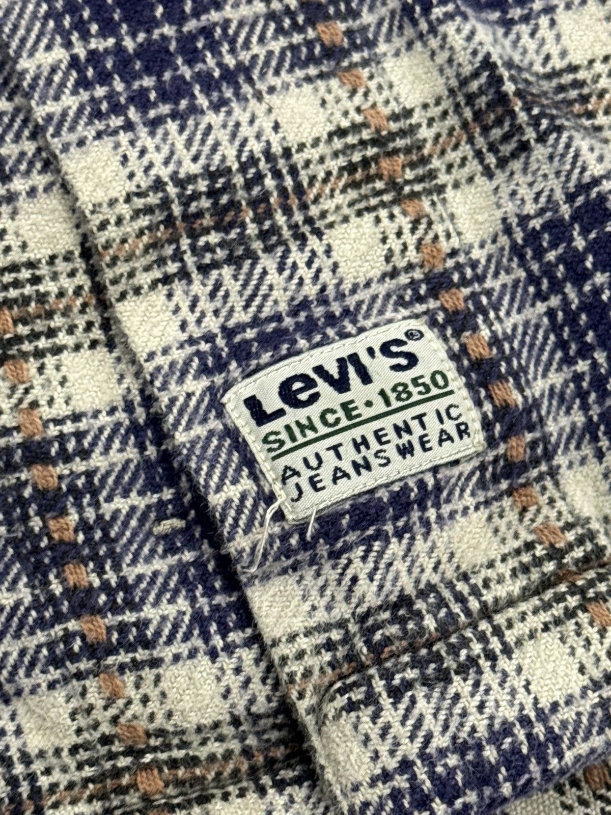Levi's Vintage Levi’s Plaid Flannel Grunge Y2K Skate Overshirt Size US S / EU 44-46 / 1 - 8 Thumbnail