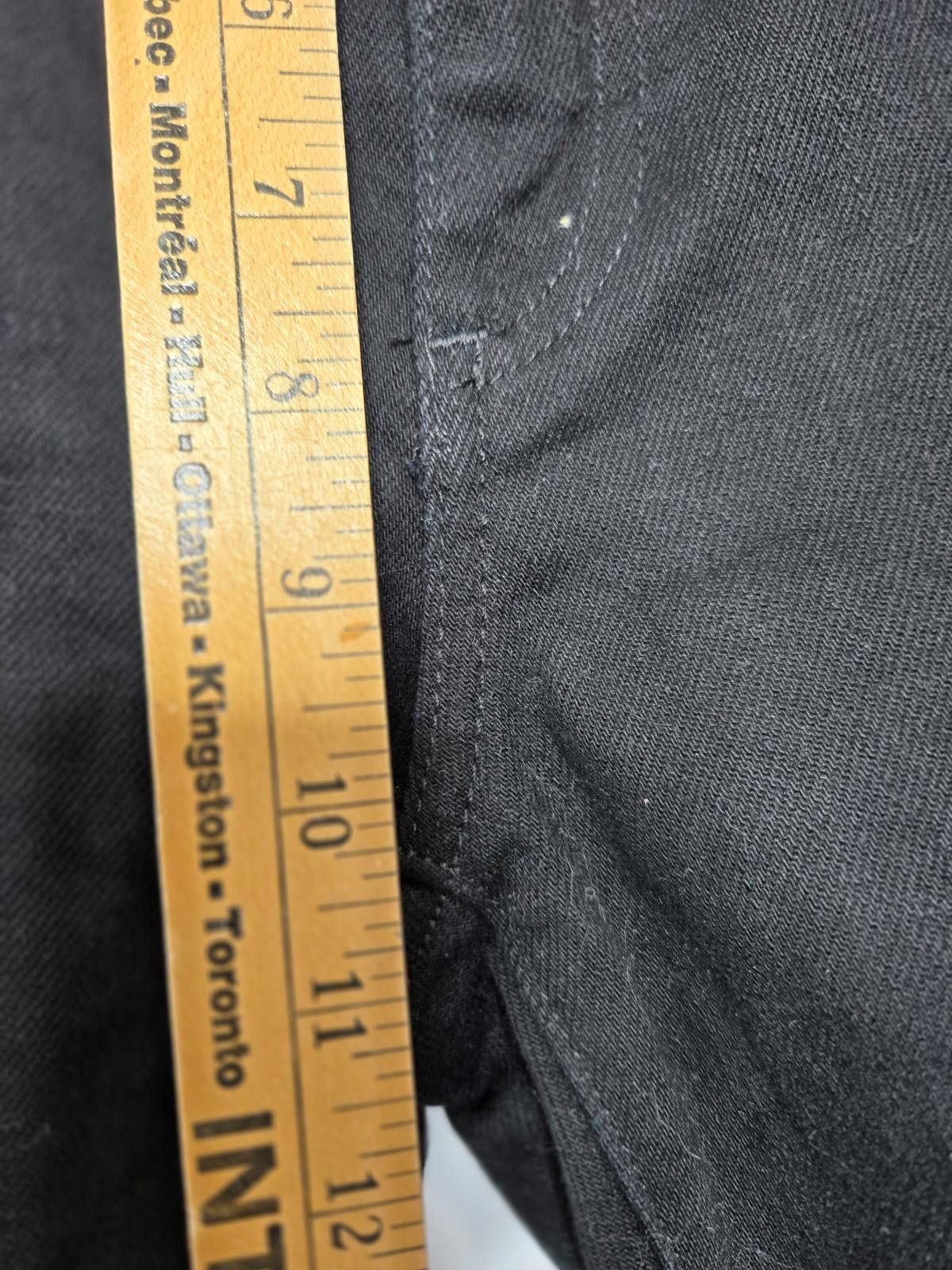 Alexander Wang Alexander Wang Jeans Women's 29 Black Denim Skinny Dark Wash Size 29" - 6 Thumbnail