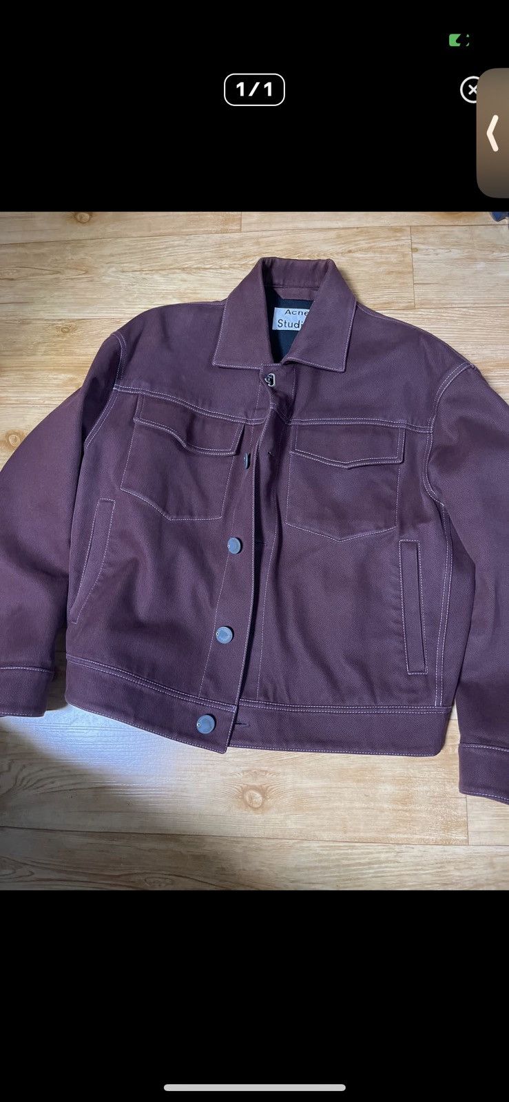 Acne Studios Acne good jacket Size US S / EU 44-46 / 1 - 1 Preview