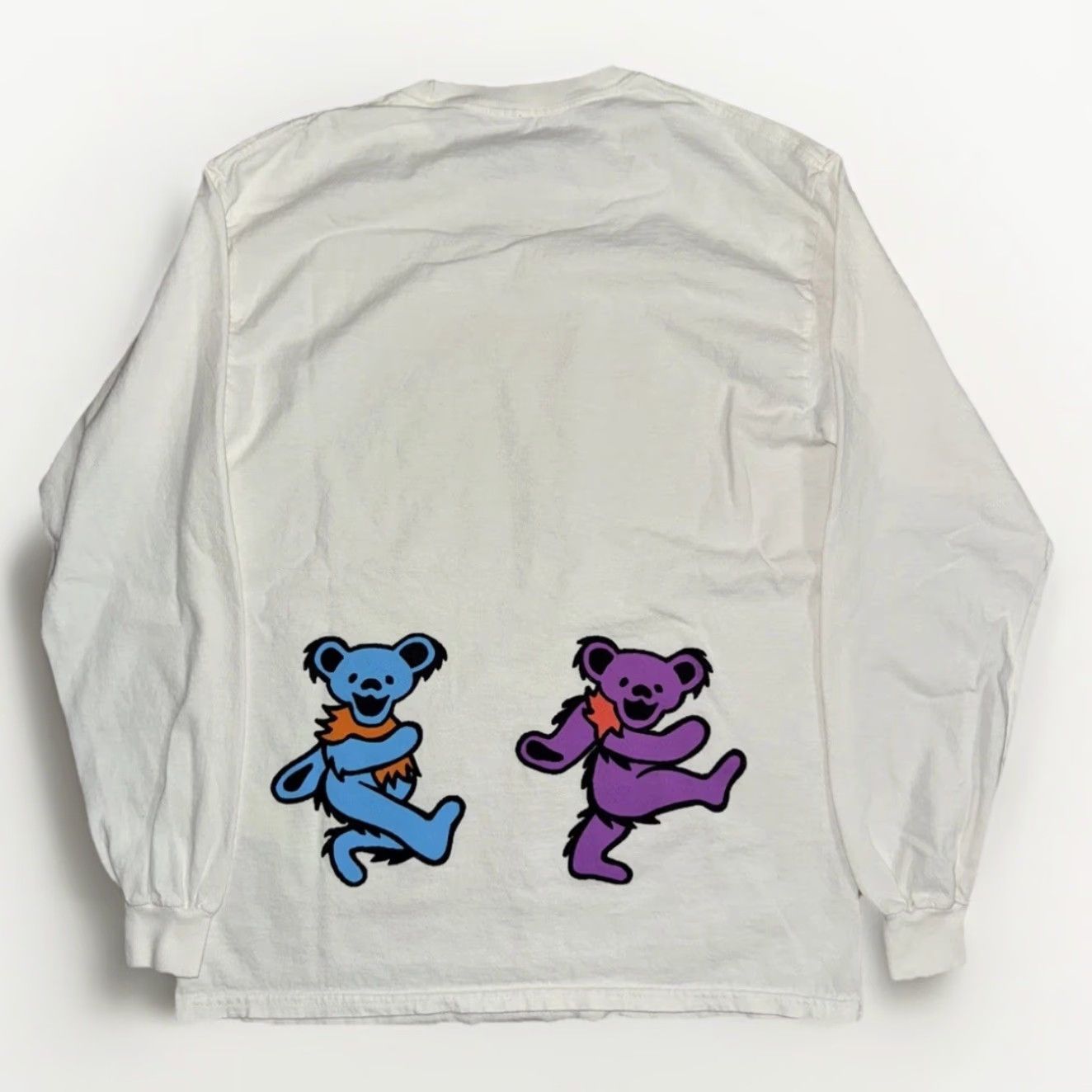Vintage VINTAGE Grateful Dead Long Sleeve T-Shirt White M Mens Dancing Bears 19x26 Psychedelic Rock VTG Size US M / EU 48-50 / 2 - 4 Thumbnail