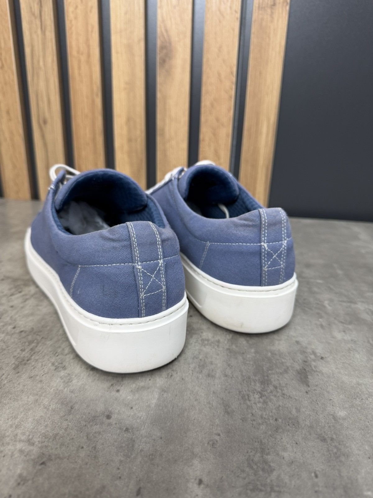 Boggi Boggi Milano Blue Sneaker’s Men’s Size 44 Size US 10.5 / EU 43-44 - 6 Thumbnail