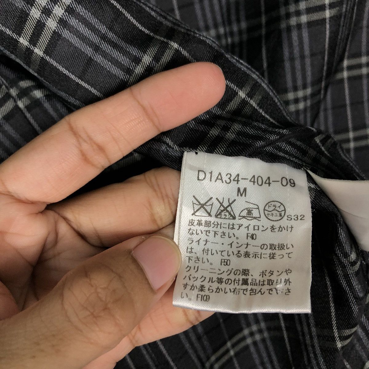 Burberry 🔥Vintage Burberry Black Label Long Jacket Nova Check Lining Size US M / EU 48-50 / 2 - 18 Thumbnail
