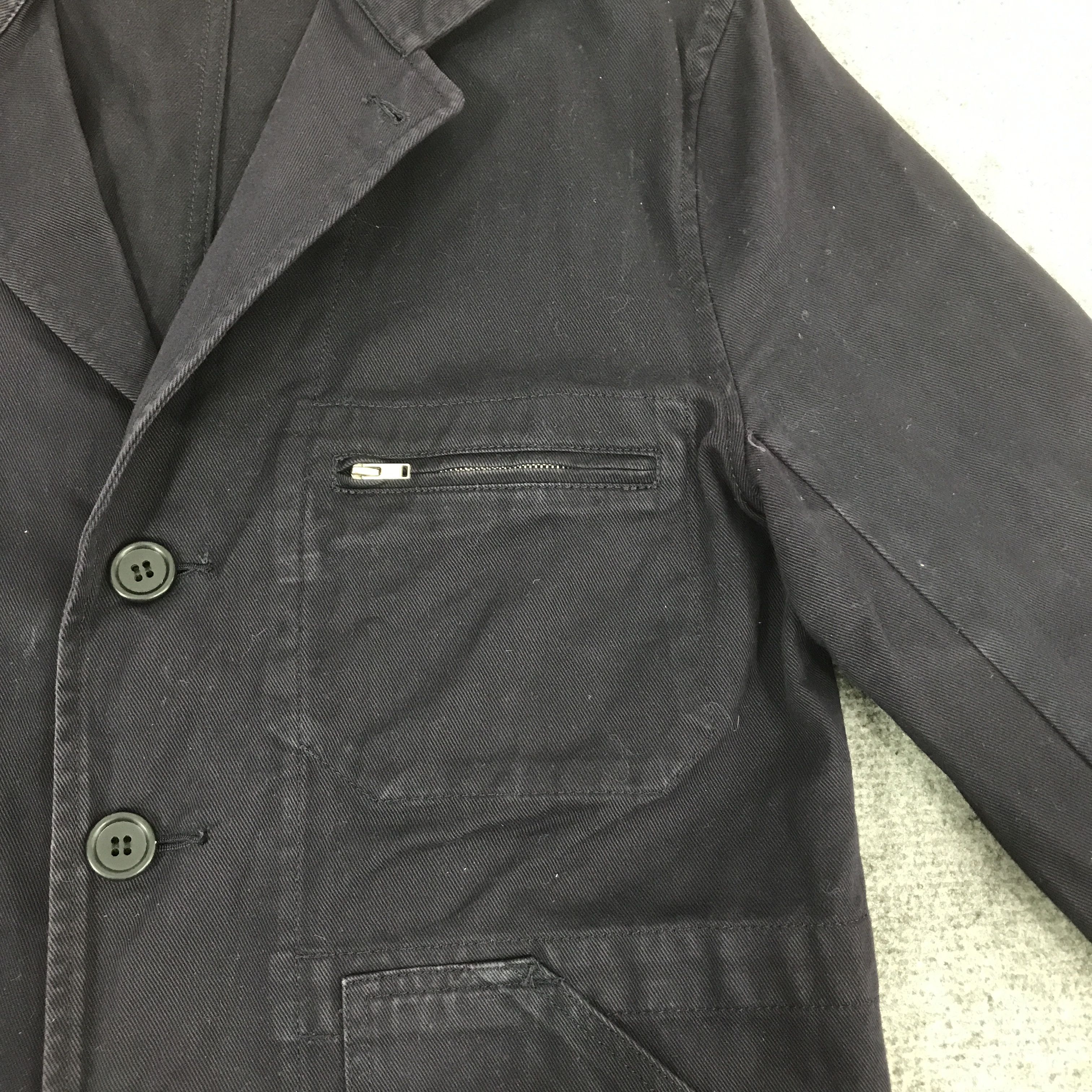 Margaret Howell MHL MARGARET HOWELL BUTTON NAVY JACKET K72B14 Size US M / EU 48-50 / 2 - 10 Thumbnail