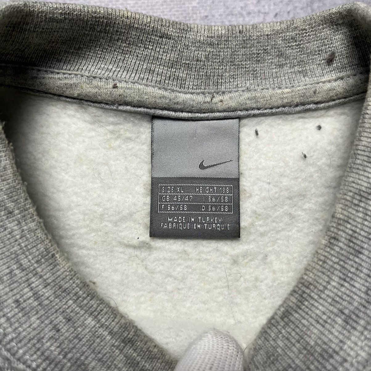 Nike Vintage Nike Big Swoosh Central Logo Sweatshirt Streetwear Size US XL / EU 56 / 4 - 8 Thumbnail