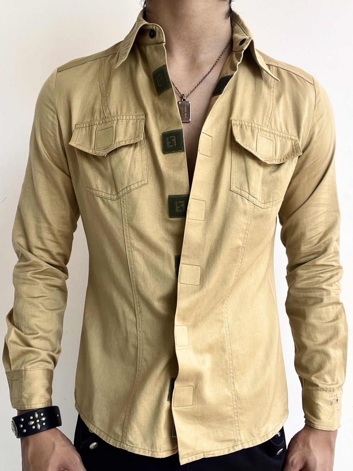 Fendi 2000s Fendi Beige Shirt Size US M / EU 48-50 / 2 - 1 Thumbnail