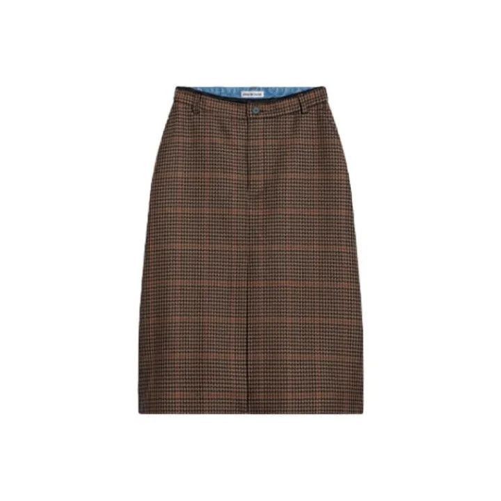 Balenciaga Balenciaga Balenciaga FW21 Checkered Midi Skirt -2507 Size US 38 / EU 54 - 1 Thumbnail