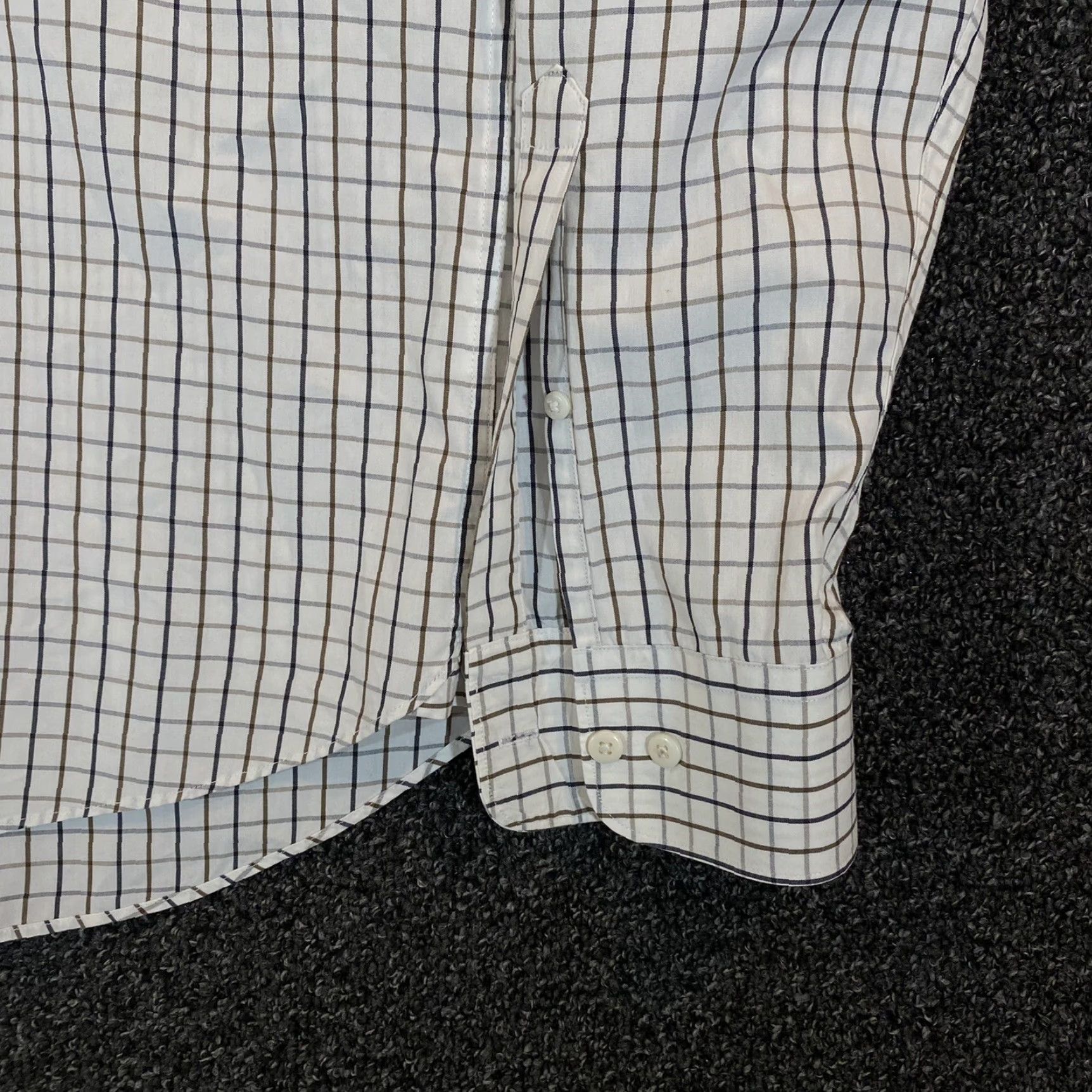 Vintage Driza-Bone Shirt Mens 2XL White Black Plaid Long Sleeve Button-Up Size US XXL / EU 58 / 5 - 5 Thumbnail