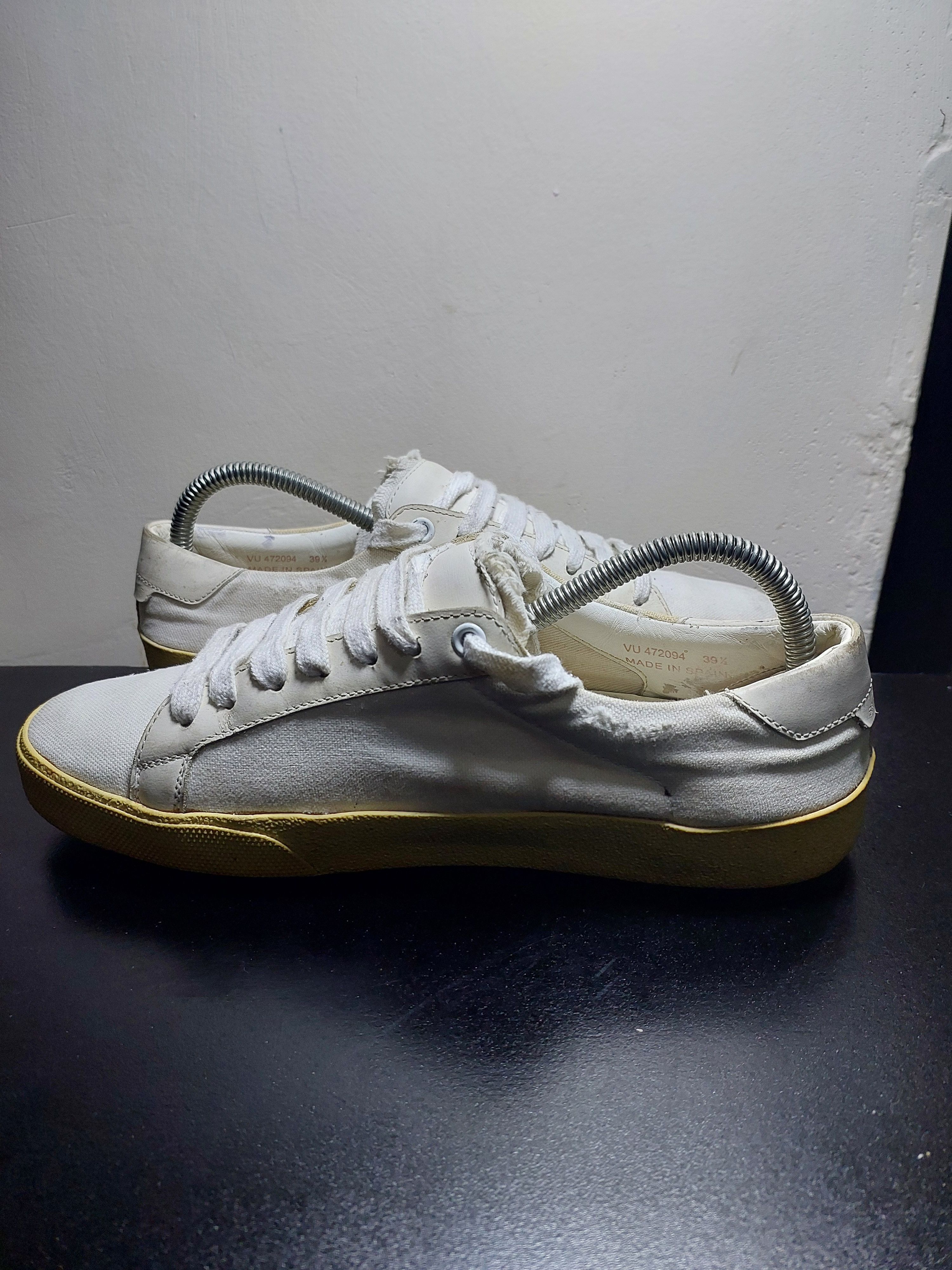 Saint Laurent Paris SAINT LAURENT Distressed Canvas Size US 6.5 / EU 39-40 - 3 Thumbnail