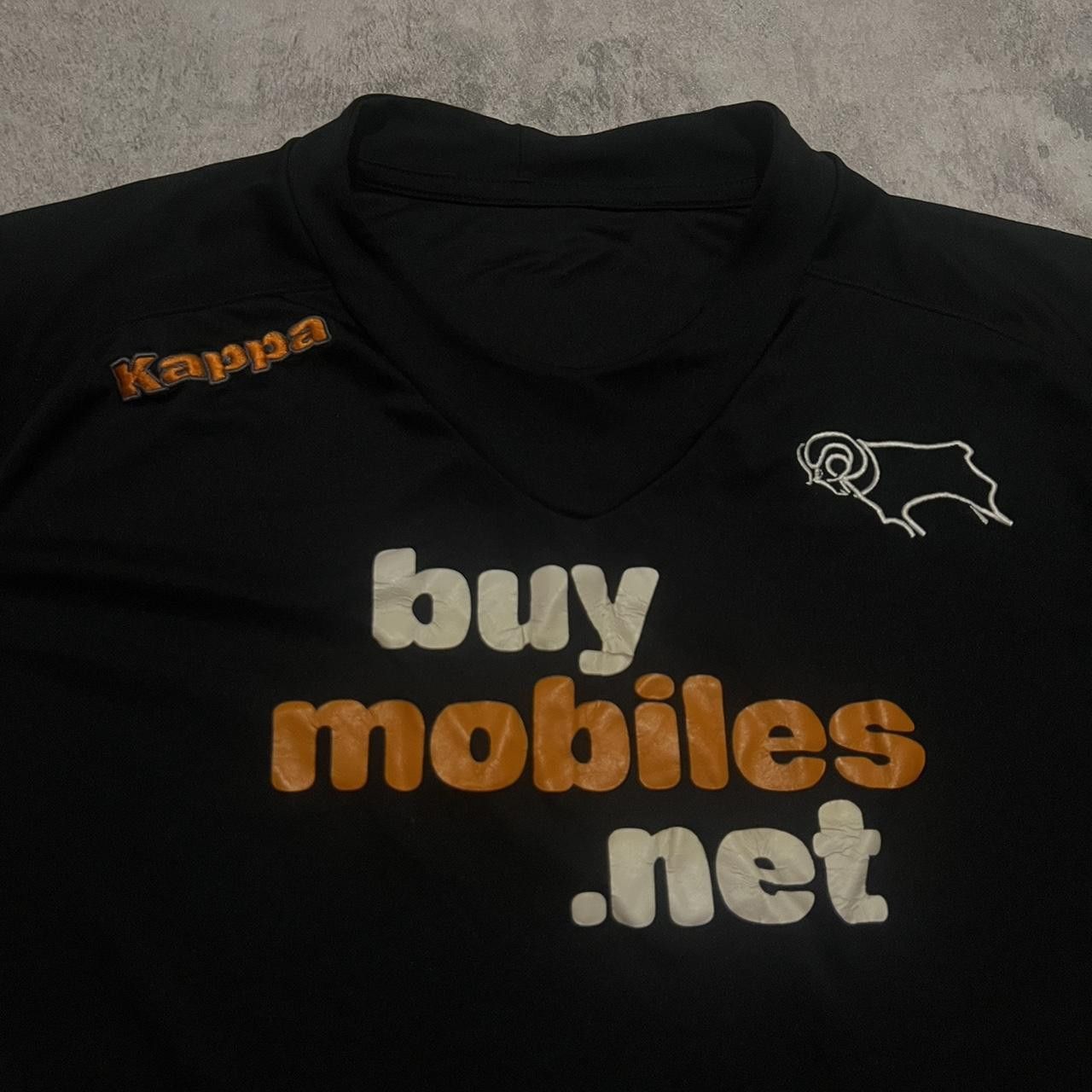Kappa 2012-13 Derby County Kappa Away Championship Football Shirt Size US XS / EU 42 / 0 - 3 Thumbnail