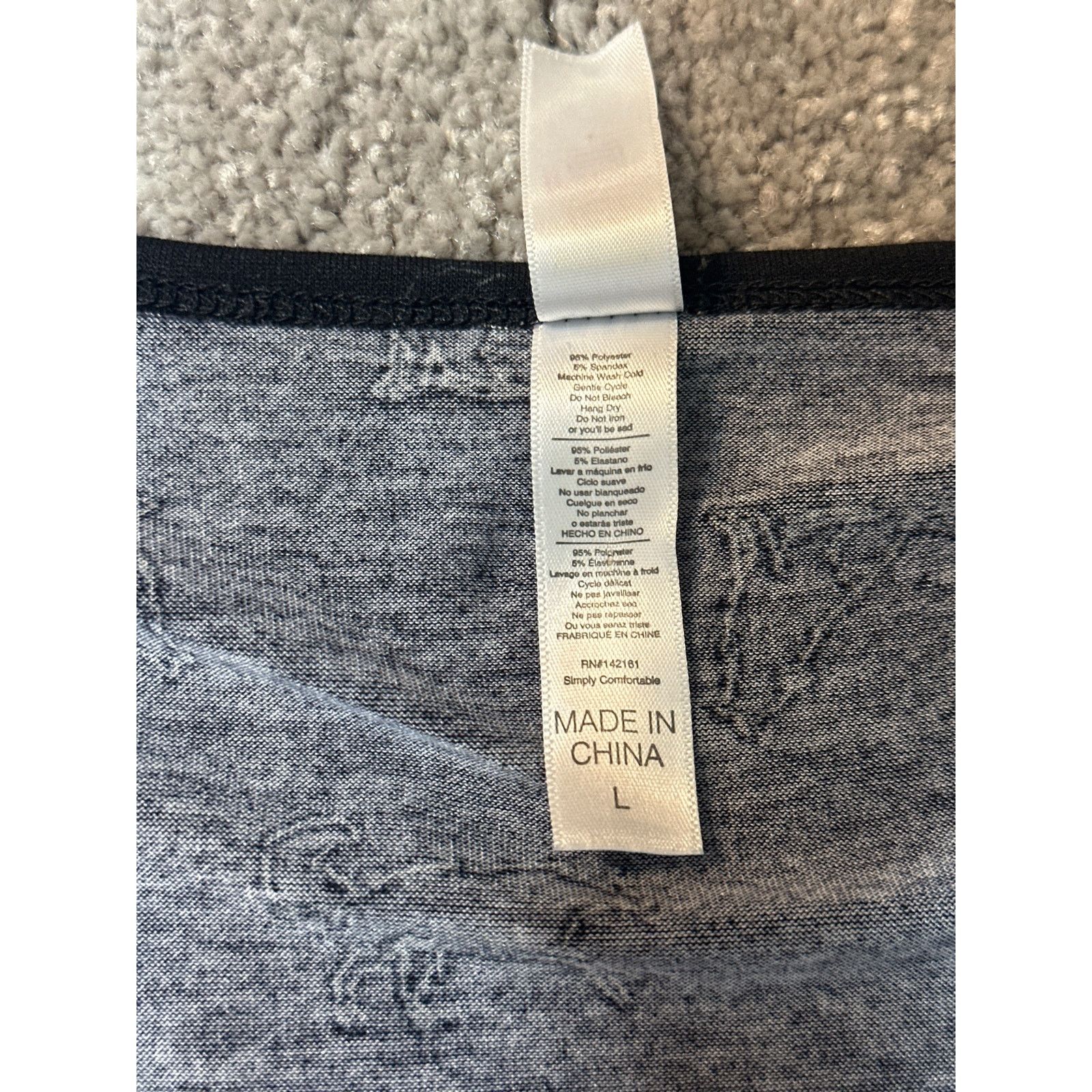 Other Lularoe Black Cat Shirt Womens L Goth Whimsigoth Grandmacore Size L / US 10 / IT 46 - 7 Thumbnail