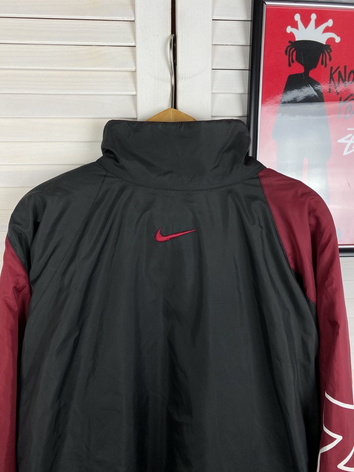 Nike Vintage 90s Zip Up Jacket Olympic Windbreaker Swoosh Nylon Size US M / EU 48-50 / 2 - 6 Thumbnail