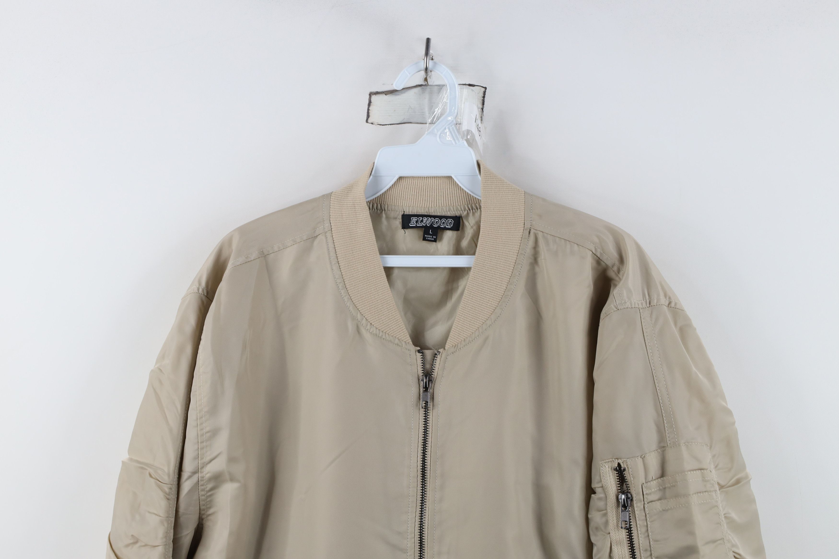 Elwood Vintage Y2K Elwood Skateboarding Windbreaker Bomber Jacket Size US L / EU 52-54 / 3 - 2 Thumbnail