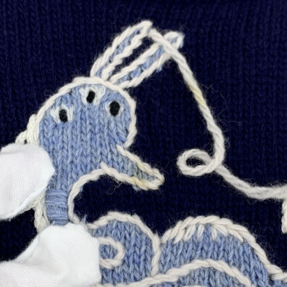 Gucci Gucci navy blue animal embroidered wool knit sweate Size M / US 6-8 / IT 42-44 - 6 Thumbnail