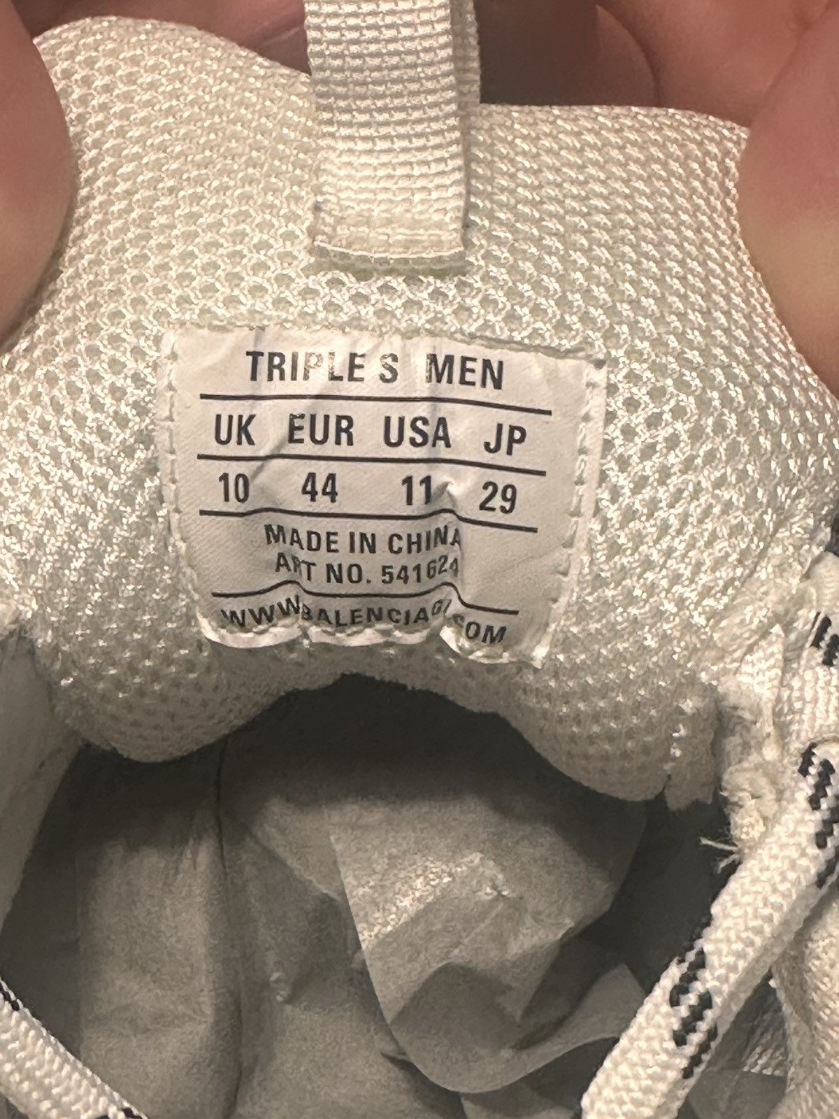 Balenciaga Balenciaga Triple S Size US 11 / EU 44 - 12 Thumbnail