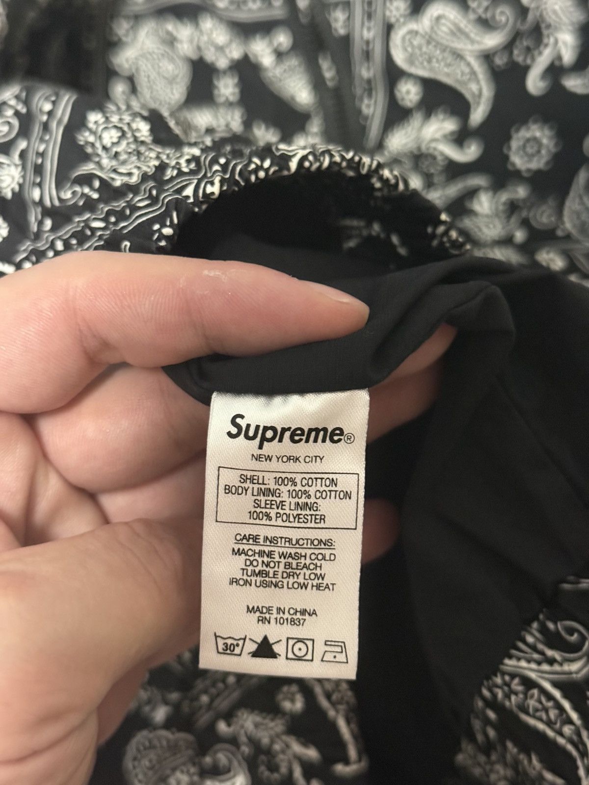 Supreme Supreme ss18 bandana paisley track Jacket Size US M / EU 48-50 / 2 - 5 Thumbnail