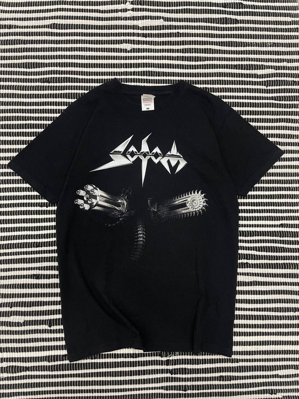 Vintage Sodom Gun Band Tee T-Shirt Y2K