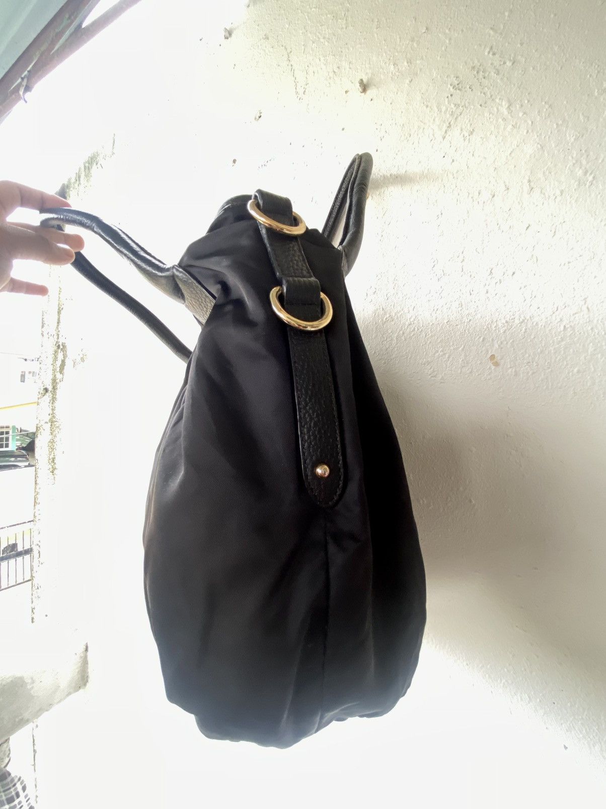 Prada PRADA Made In Italy Shoulder Bag material Leather and nylon Size ONE SIZE - 4 Thumbnail