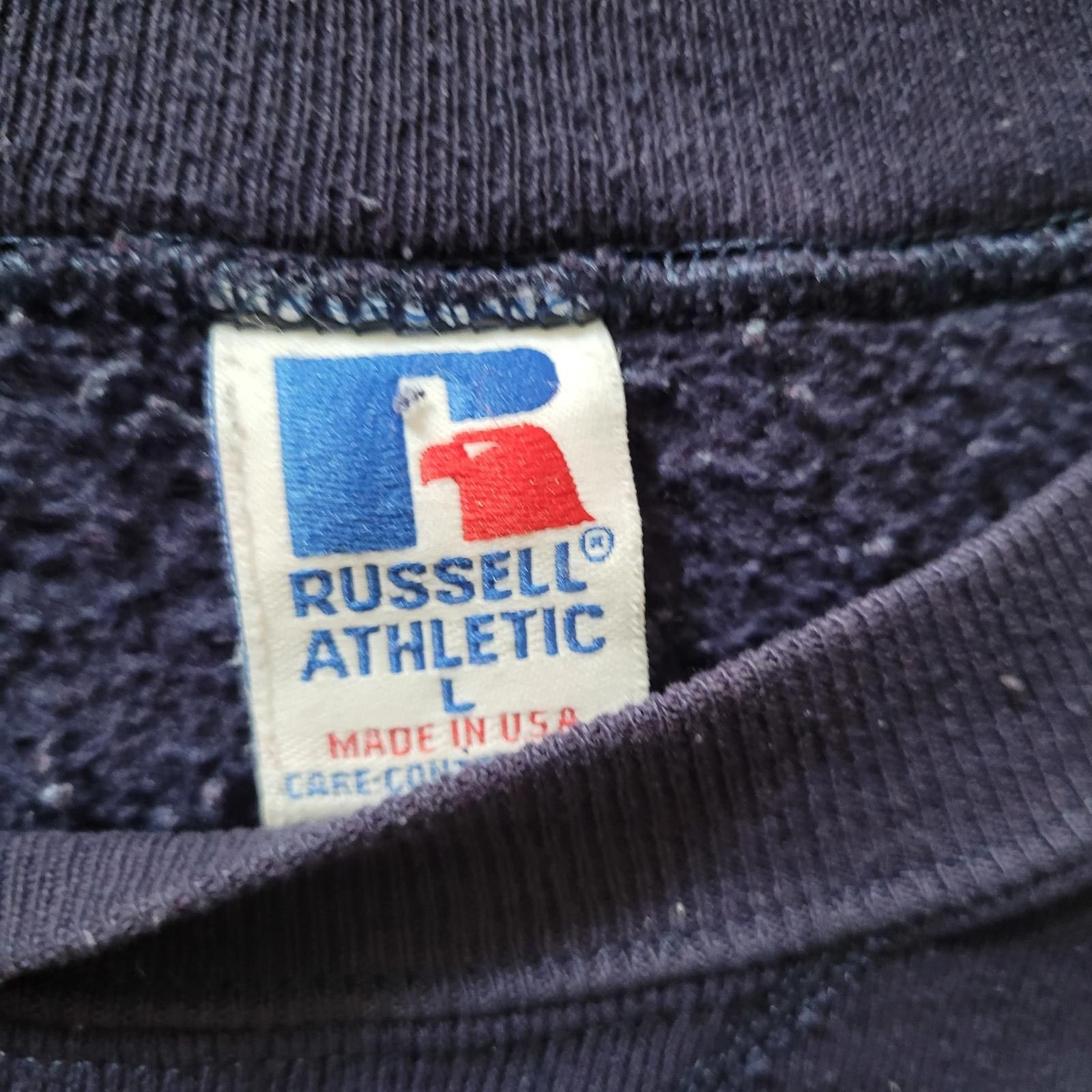 Russell Athletic Russell Athletic Men’s Large Georgia Tech Sweatshirt Navy Size US L / EU 52-54 / 3 - 3 Thumbnail