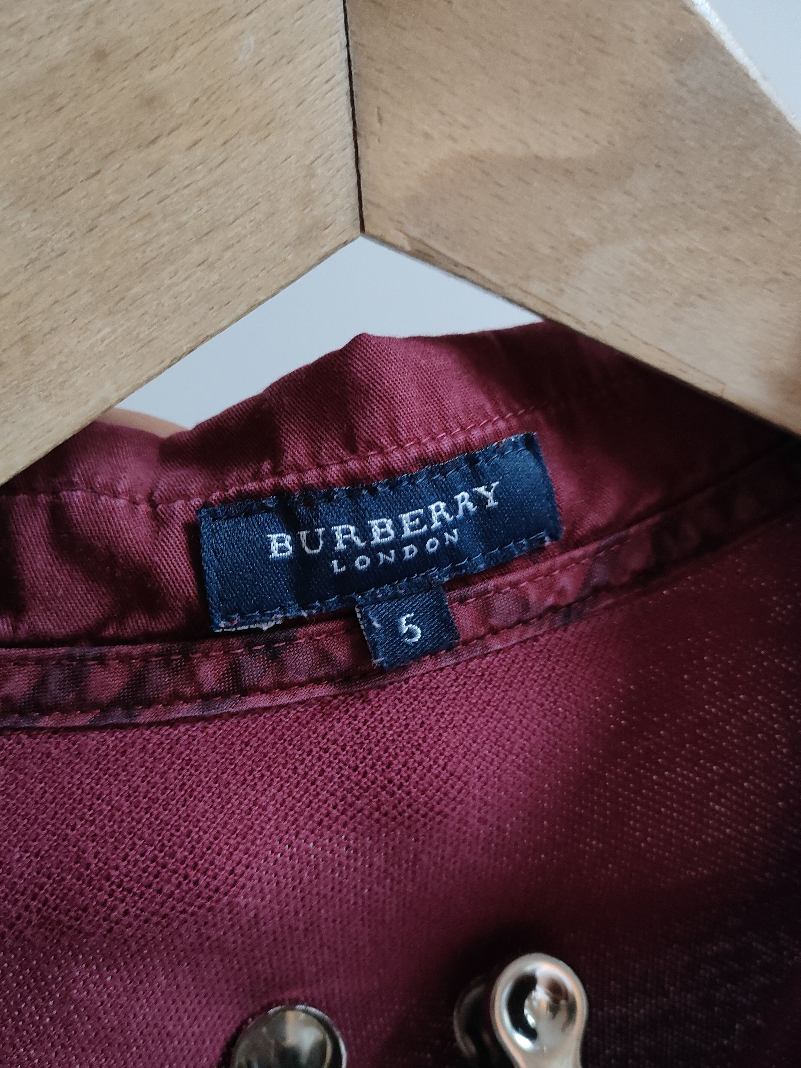 Burberry 2000s Burberry longsleeve polo Size US L / EU 52-54 / 3 - 7 Thumbnail