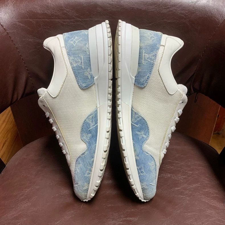 Louis Vuitton Louis Vuitton Denim Sports Sneakers Size 42.5-2506 Size US 8 / IT 38 - 3 Thumbnail