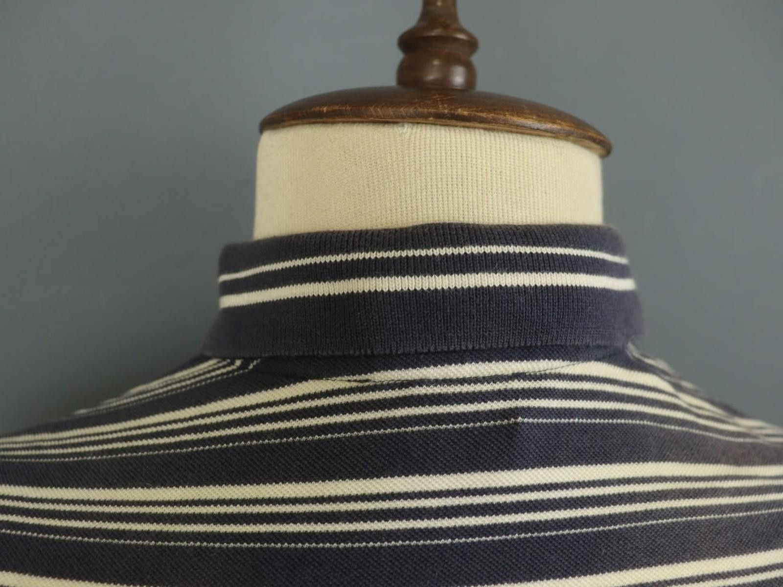 A.P.C. A.P.C. Multi Striped 100% Cotton Collared Polo Shirt Size M Size US M / EU 48-50 / 2 - 4 Thumbnail