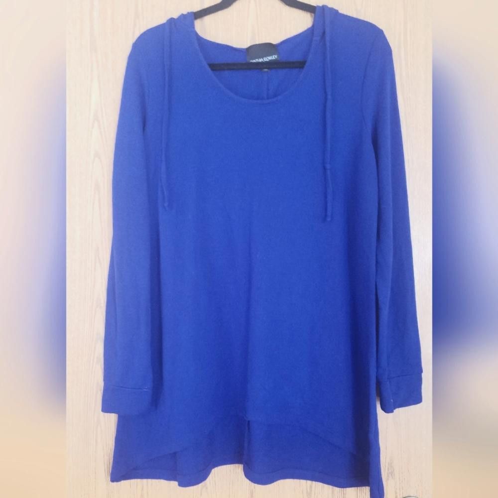 Designer Cynthia Rowley Large Blue Shirt Size L / US 10 / IT 46 - 1 Thumbnail