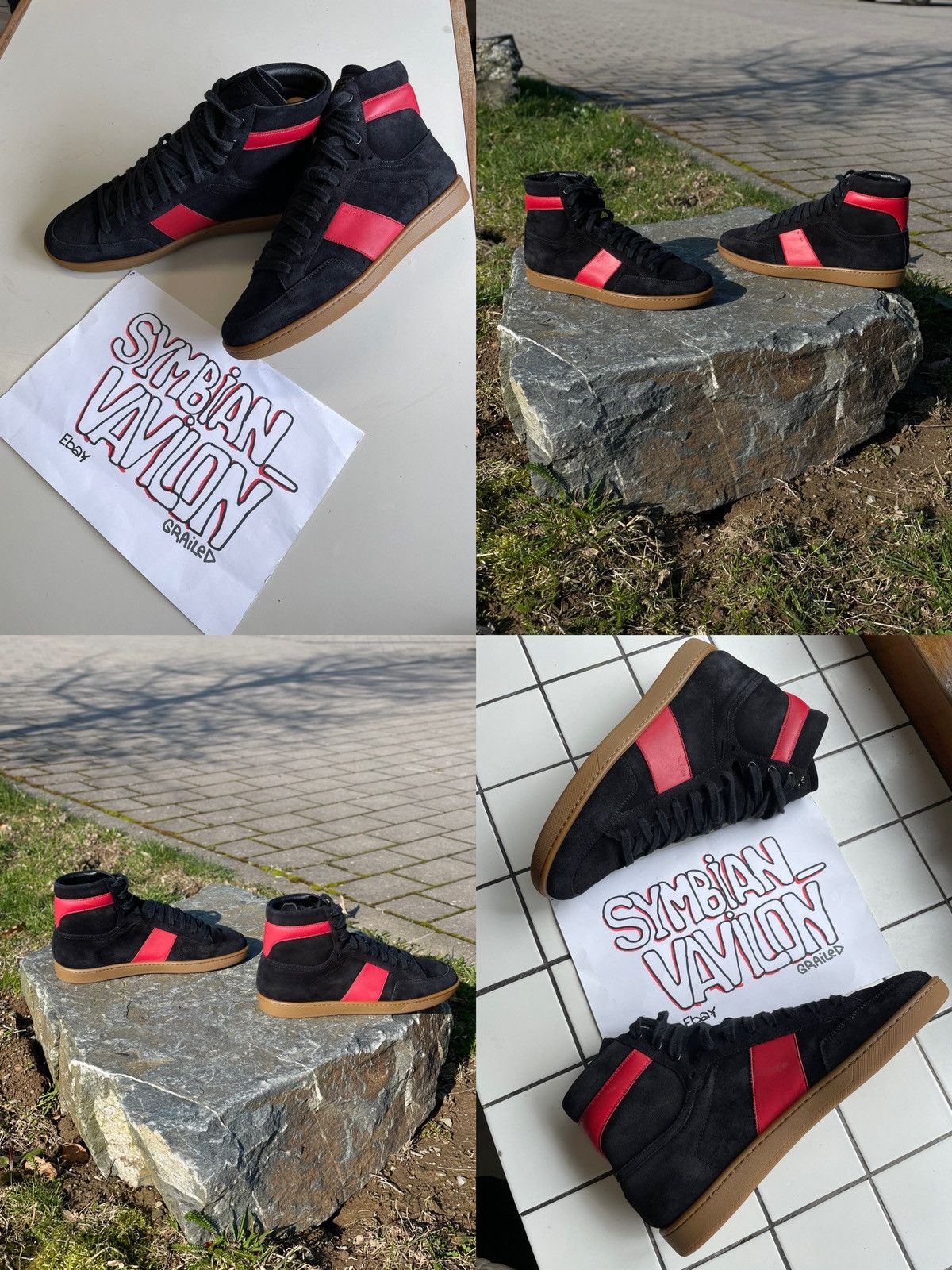 Ysl court classic high top sales