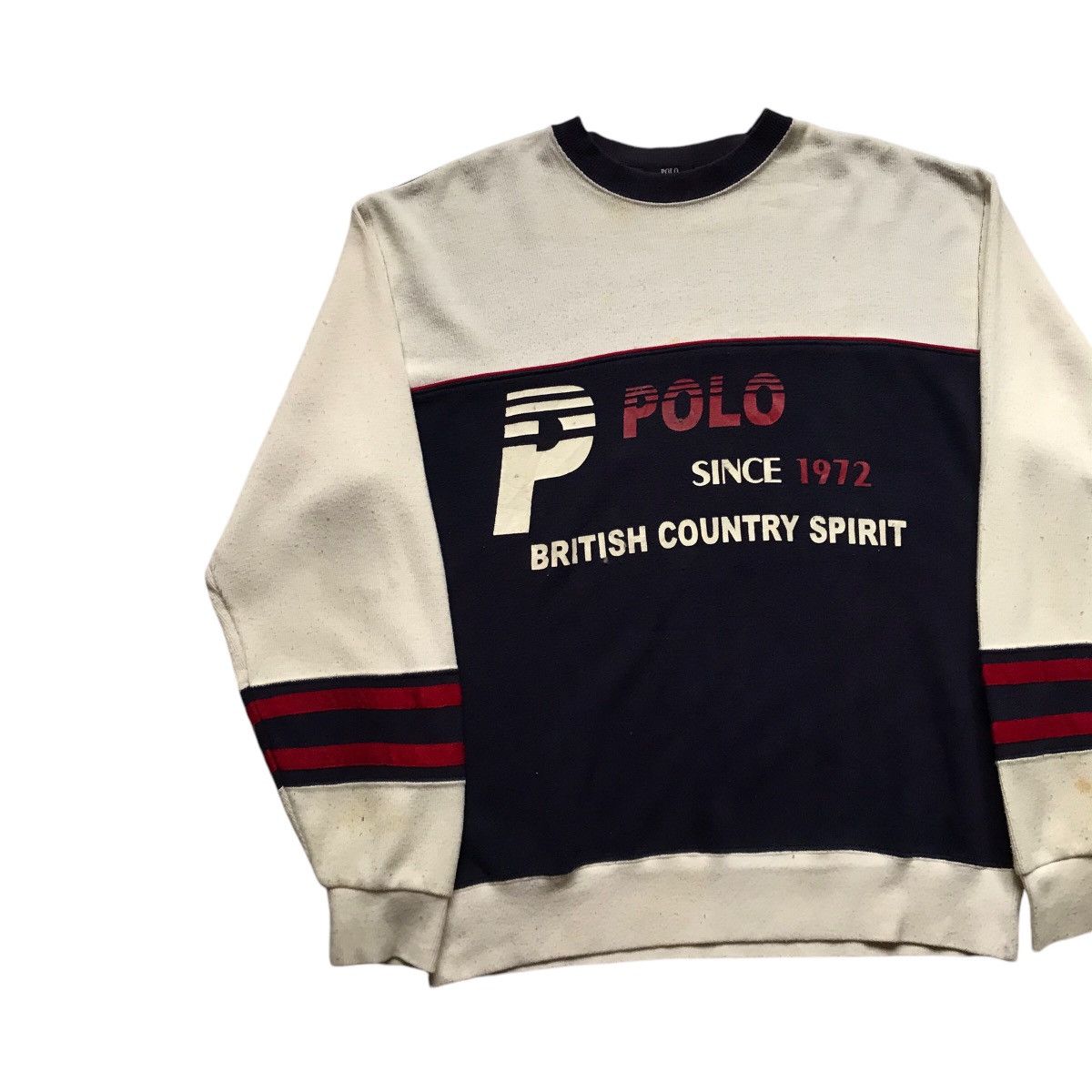 Beverly Hills Polo Club × Vintage Vintage Polo Country Spirit Crewneck Size US S / EU 44-46 / 1 - 3 Thumbnail