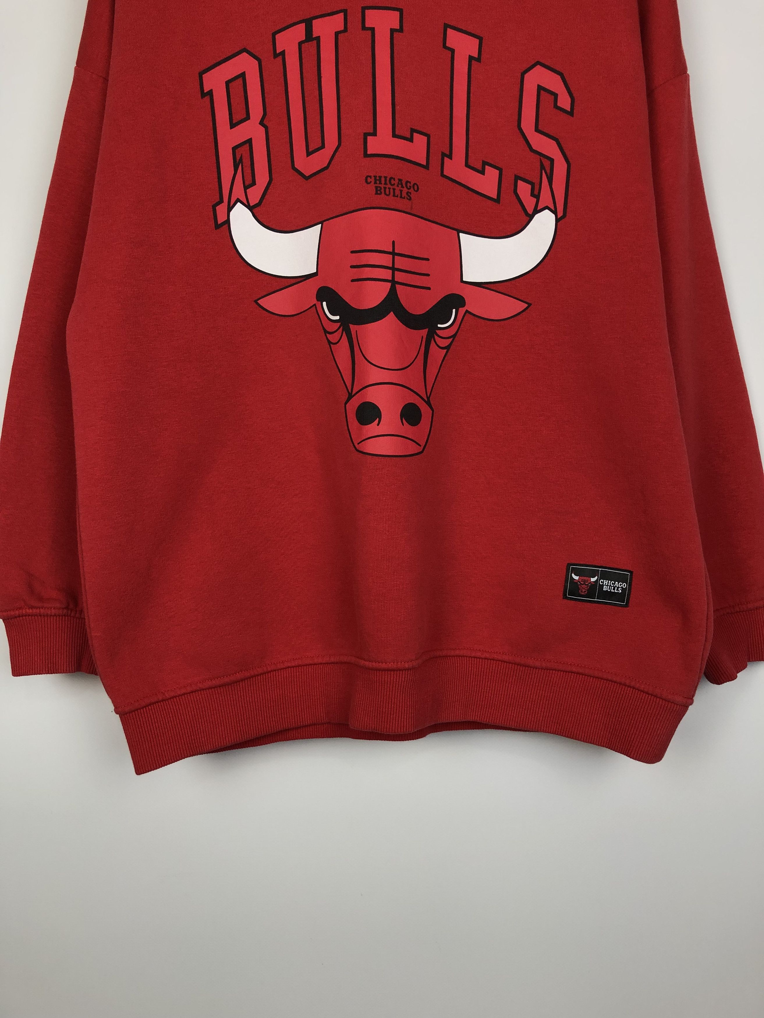 NBA NBA Chicago Bulls Hoodie Center Logo Red size S Size US S / EU 44-46 / 1 - 3 Thumbnail