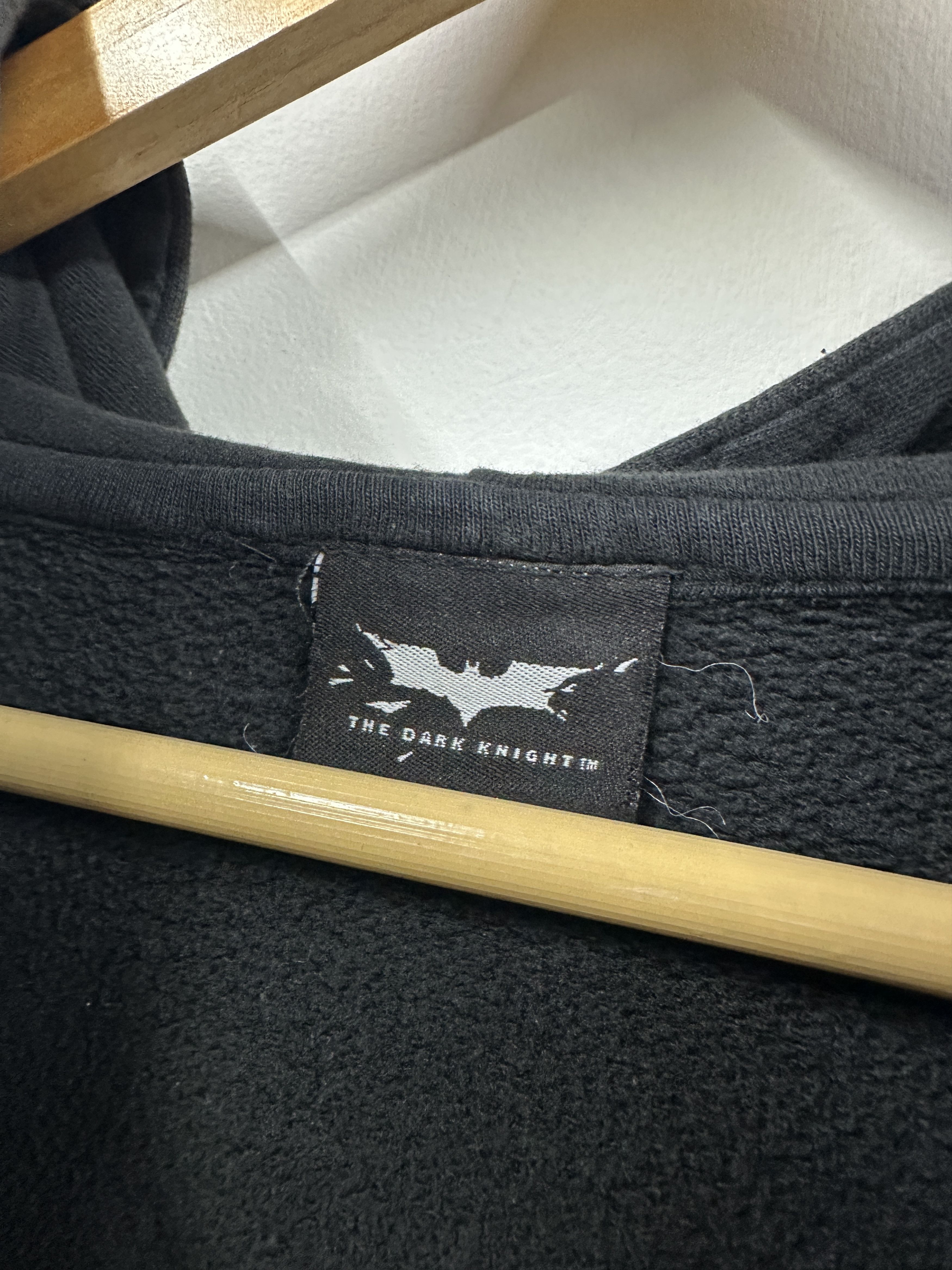Other Vintage The Dark Knight Joker Zip Hoodie Black Rare Size US L / EU 52-54 / 3 - 4 Thumbnail