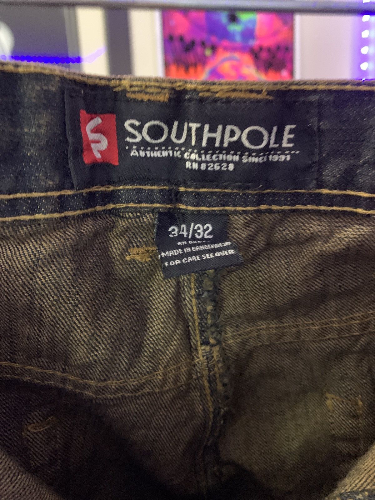 Southpole Southpole Y2K Men’s Denim Pants Size US 42 / EU 58 - 10 Thumbnail