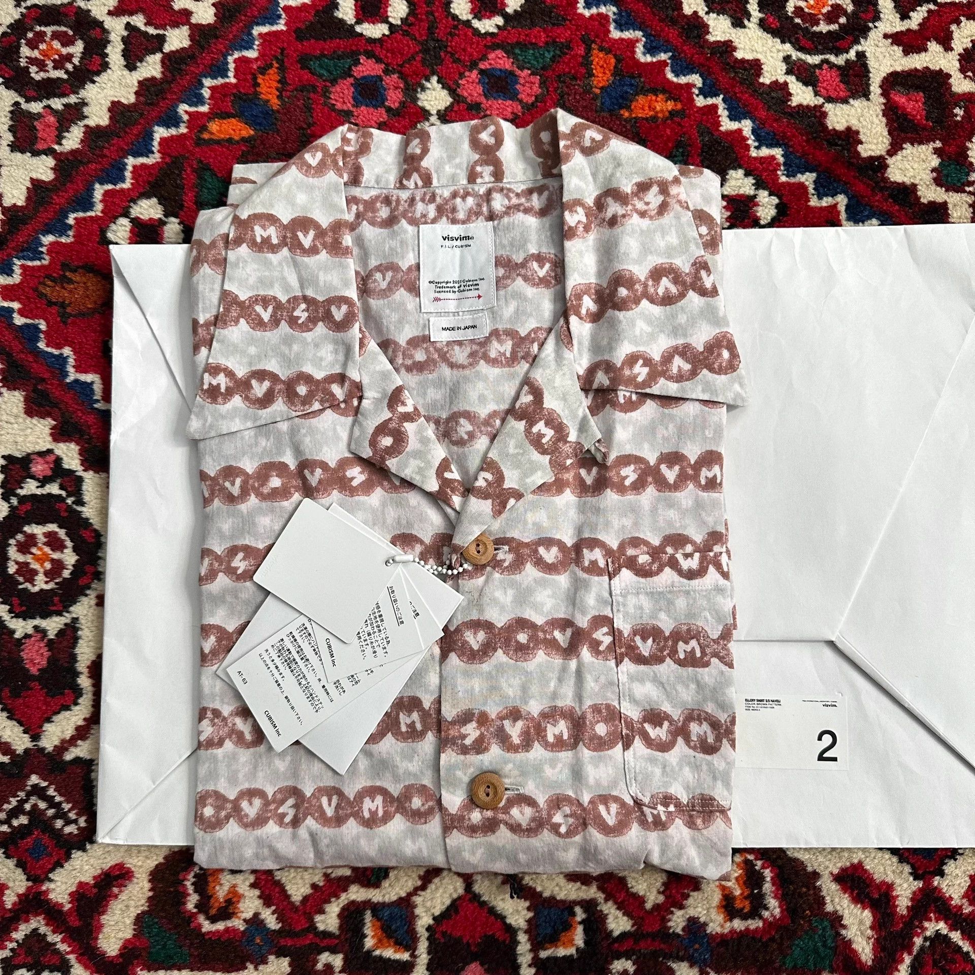 Visvim VISVIM 19SS ELLERY HAWAIIAN SHIRT 2码 NEW Size US M / EU 48-50 / 2 - 3 Thumbnail