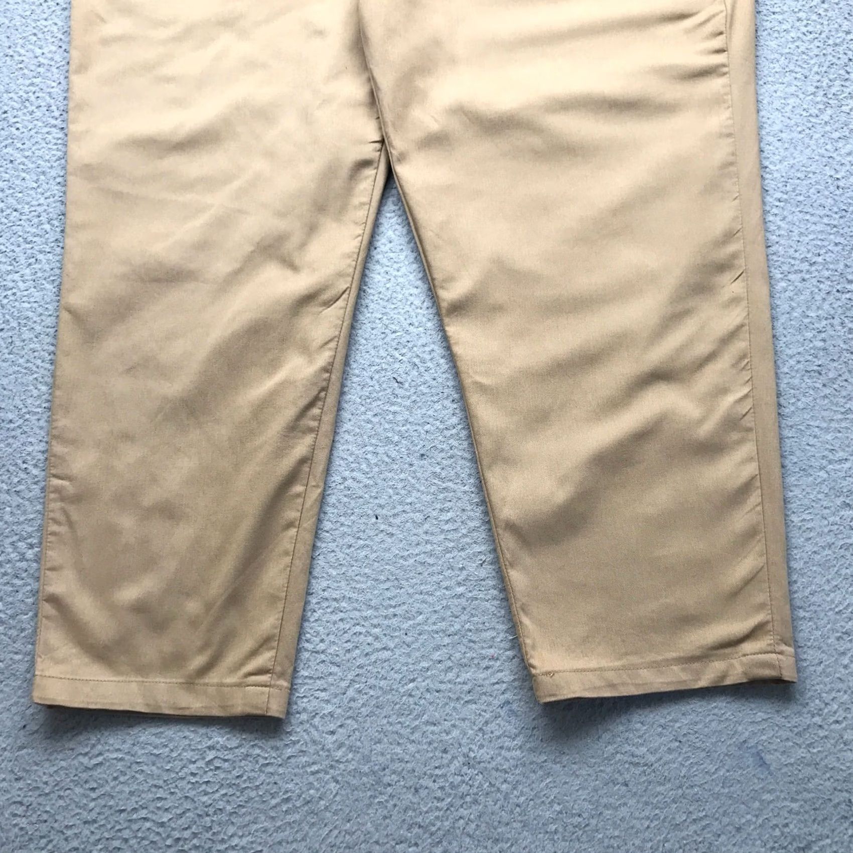 Under Armour Under Armour Chino Pants Mens 40x25 Pockets Baggy Logo Brown Shirt Trouser Pants, Button Zip, Straight, Regular Fit, Casual, Brown, 40x25 Size US 40 / EU 56 - 6 Thumbnail