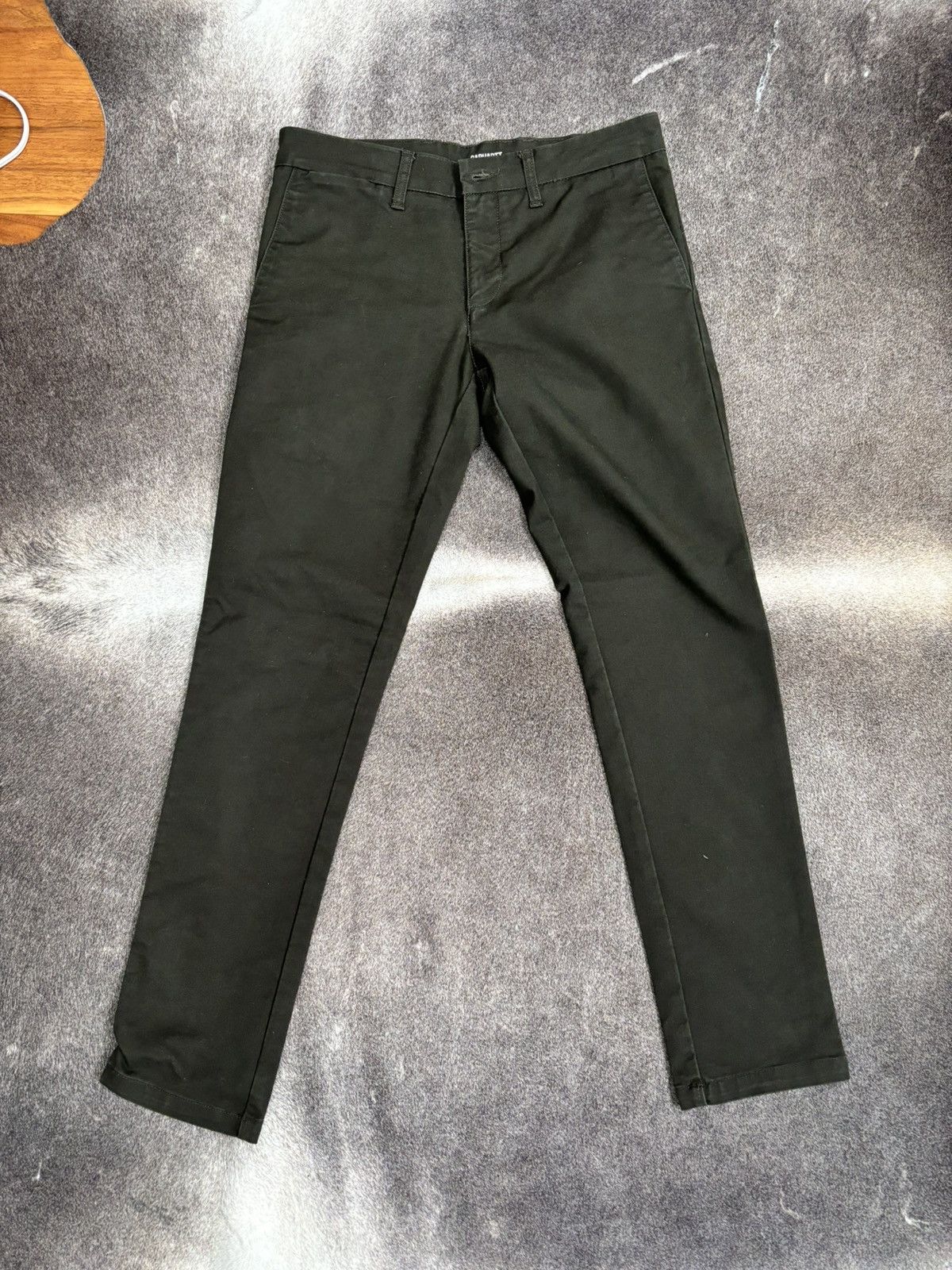 Carhartt × Carhartt Wip Green Carhartt WIP Work in Progress Sid Pants Size 31 x 32 Size US 31 - 1 Thumbnail