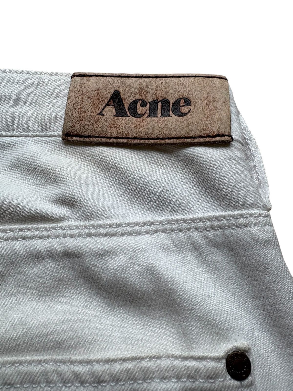 Acne Studios Acne Studios Max Optic White Jeans Size US 29 - 13 Thumbnail