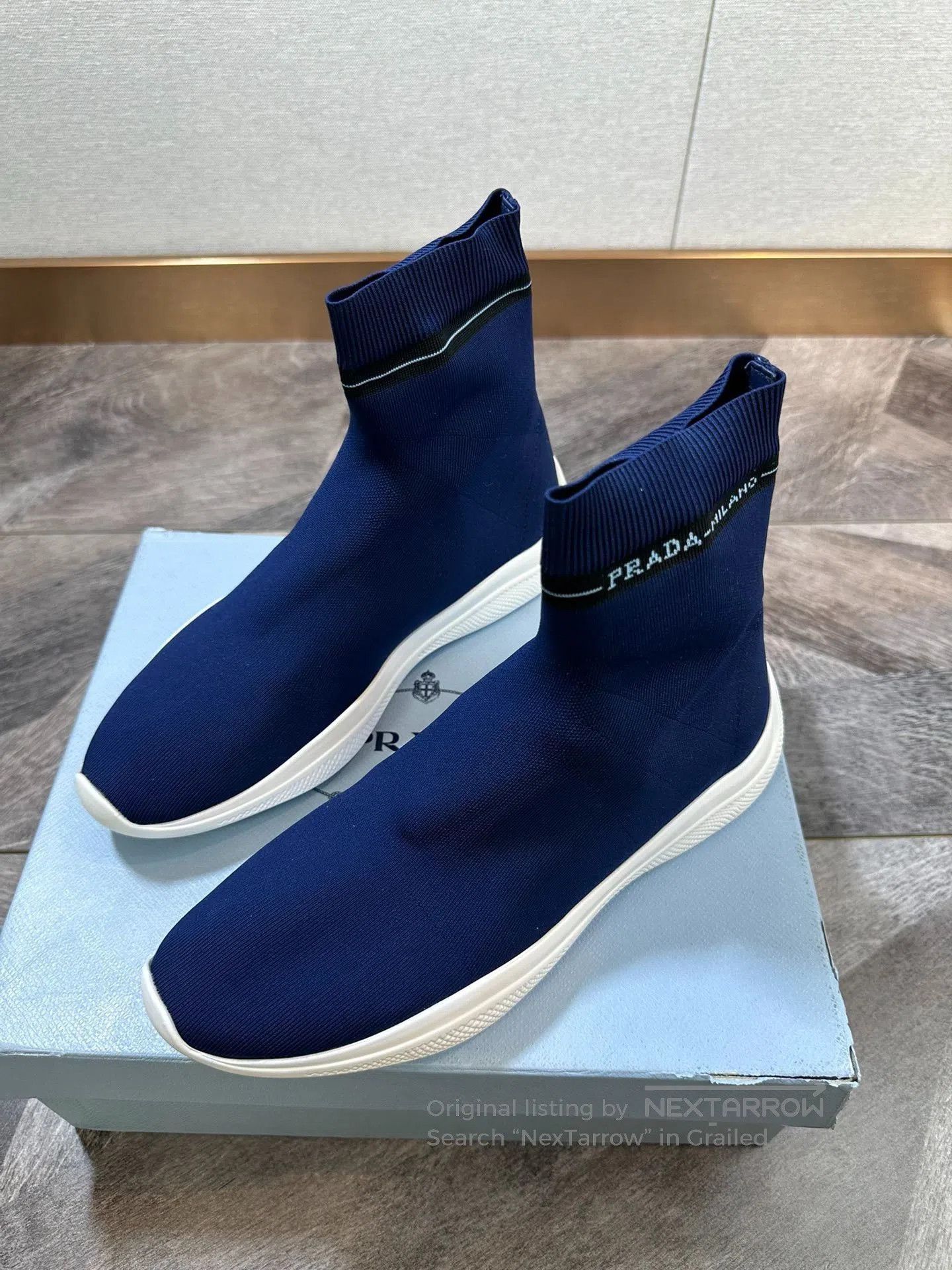 Prada Prada Classic Sock Shoes. Size US 5.5 / IT 35.5 - 1 Thumbnail