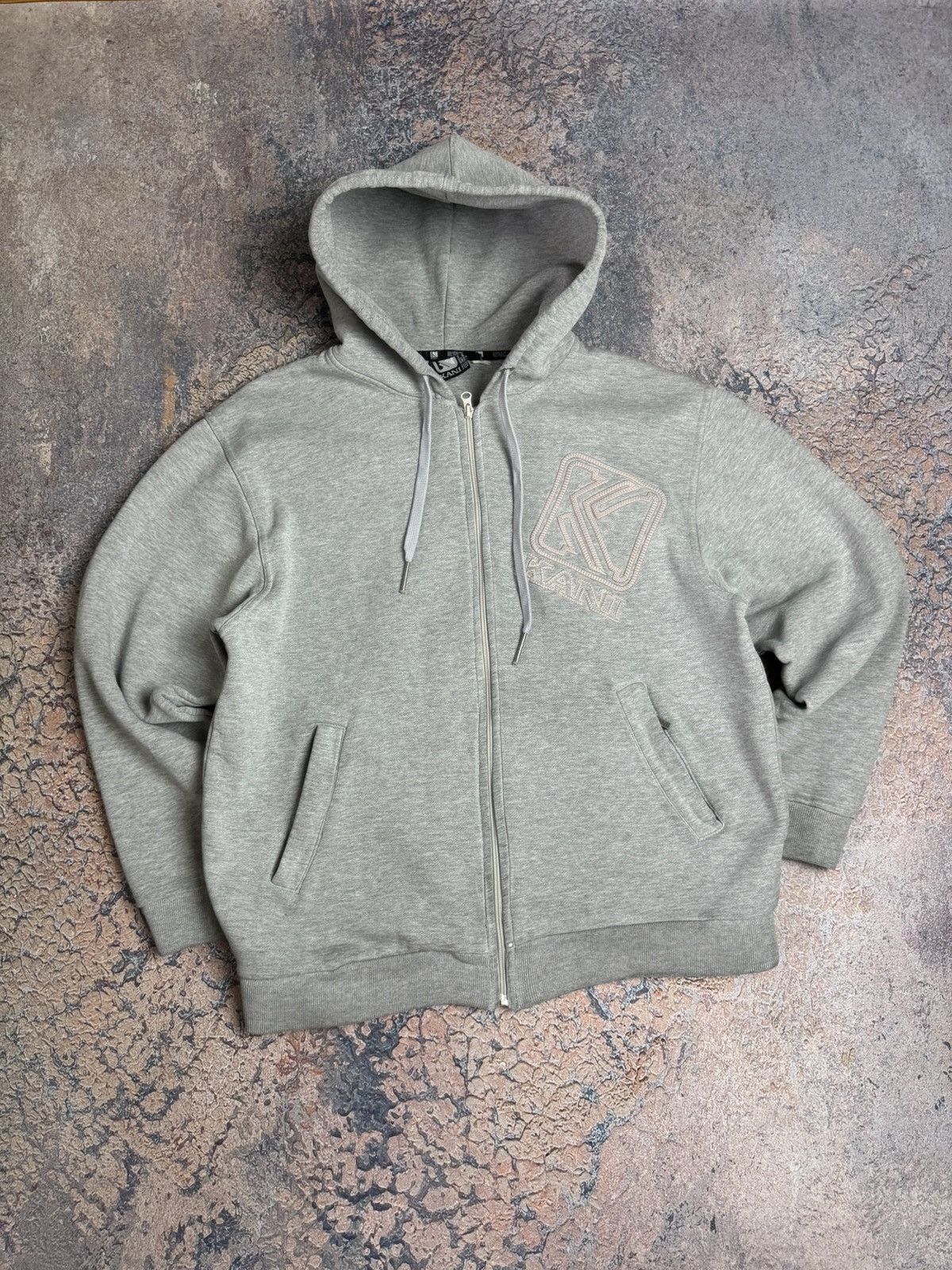Karl Kani Karl Kani big logo zip-up hoodie y2k 0Os rap affliction Size US S / EU 44-46 / 1 - 1 Thumbnail