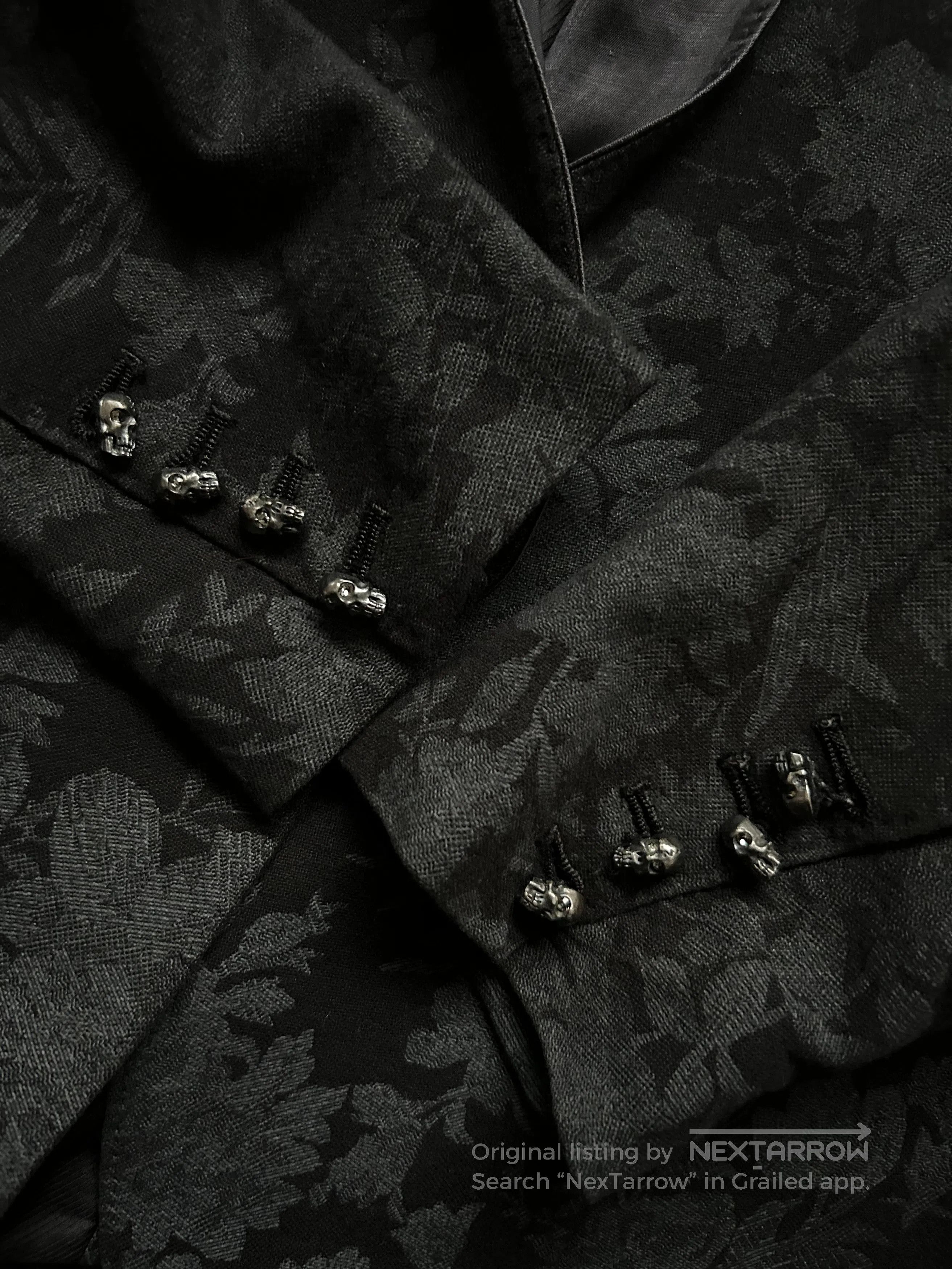 If Six Was Nine ifsixwasnine 00s Floral Asymmetric Blazer. Size US XS / EU 42 / 0 - 8 Thumbnail