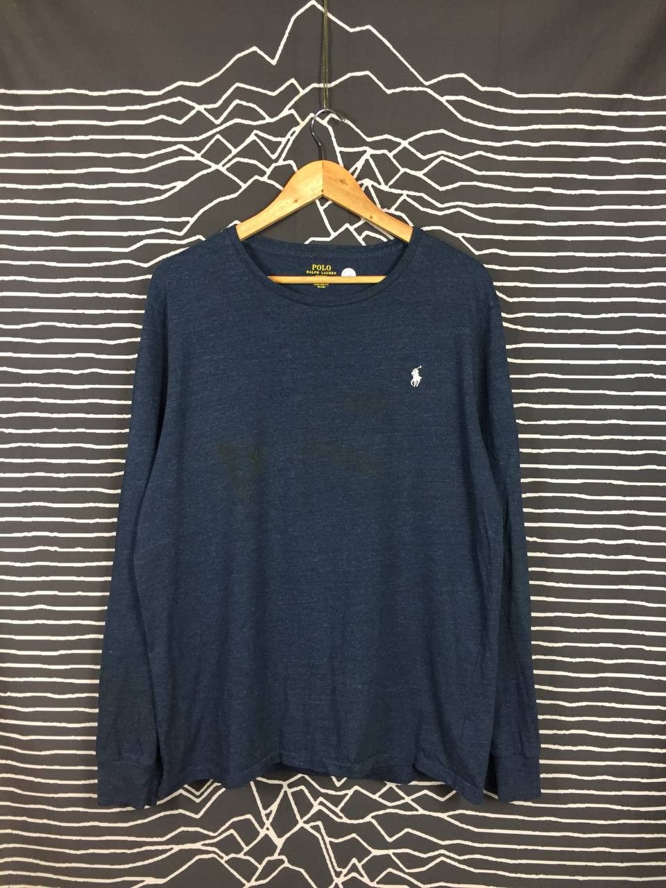 Polo Ralph Lauren × Vintage Polo Ralph Lauren Small Logo Custom Fit Longsleeve Tee Size US L / EU 52-54 / 3 - 1 Thumbnail