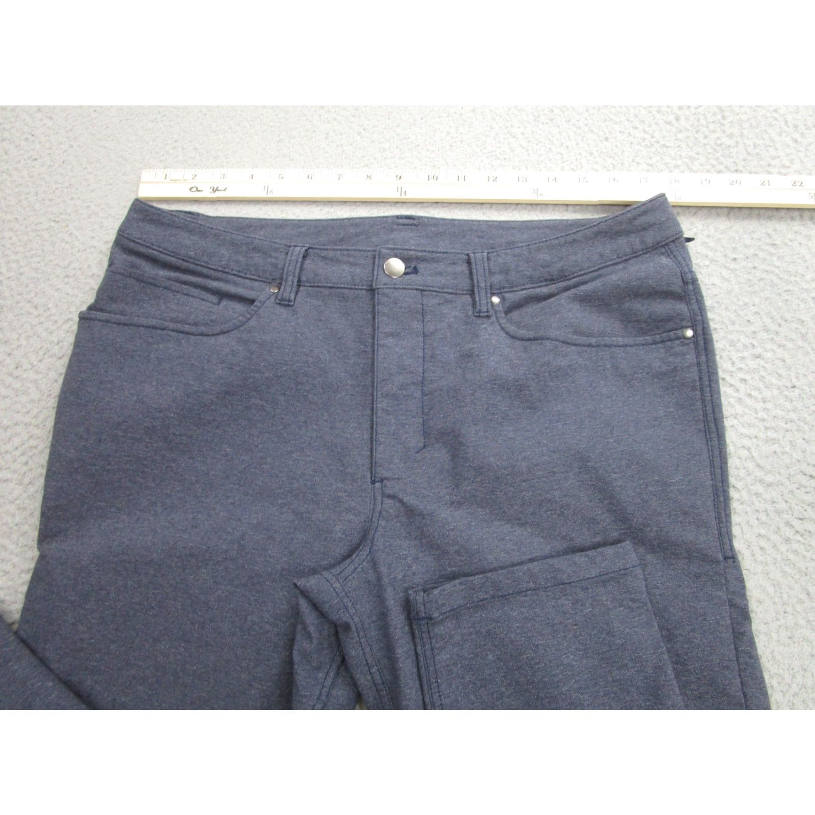 Lululemon Lululemon Pants Mens 34 Blue ABC Jogger Slim Fit Stretch Travel Pockets Size US 34 / EU 50 - 3 Thumbnail