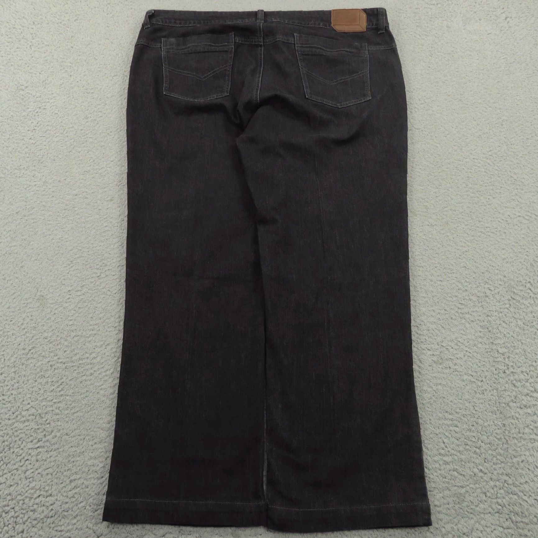 Denime Clothing Arts Jeans Mens 42x29 Travel Explorer Black Denim 5-Pocket Zip Pocket Style Straight Size US 42 / EU 58 - 2 Thumbnail