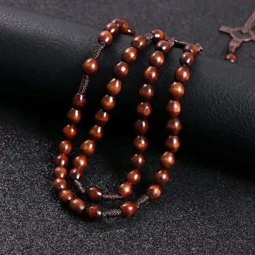 Jewelry Saint Benedict Rosary Necklace Chain Catholic Church Jesus Size ONE SIZE - 5 Thumbnail