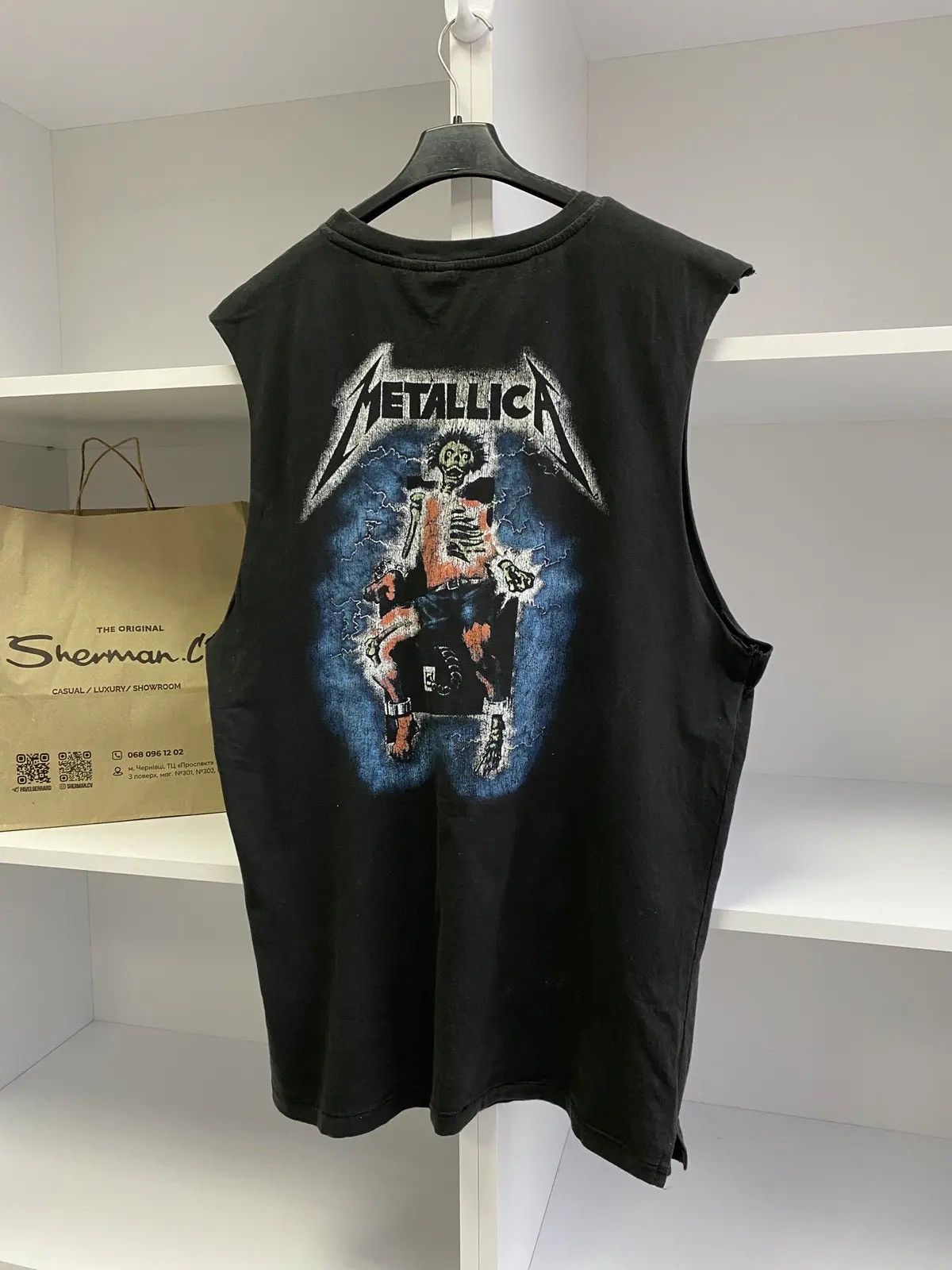 Metallica × Vintage Vintage Metallica sleeveless tee Size US M / EU 48-50 / 2 - 6 Thumbnail