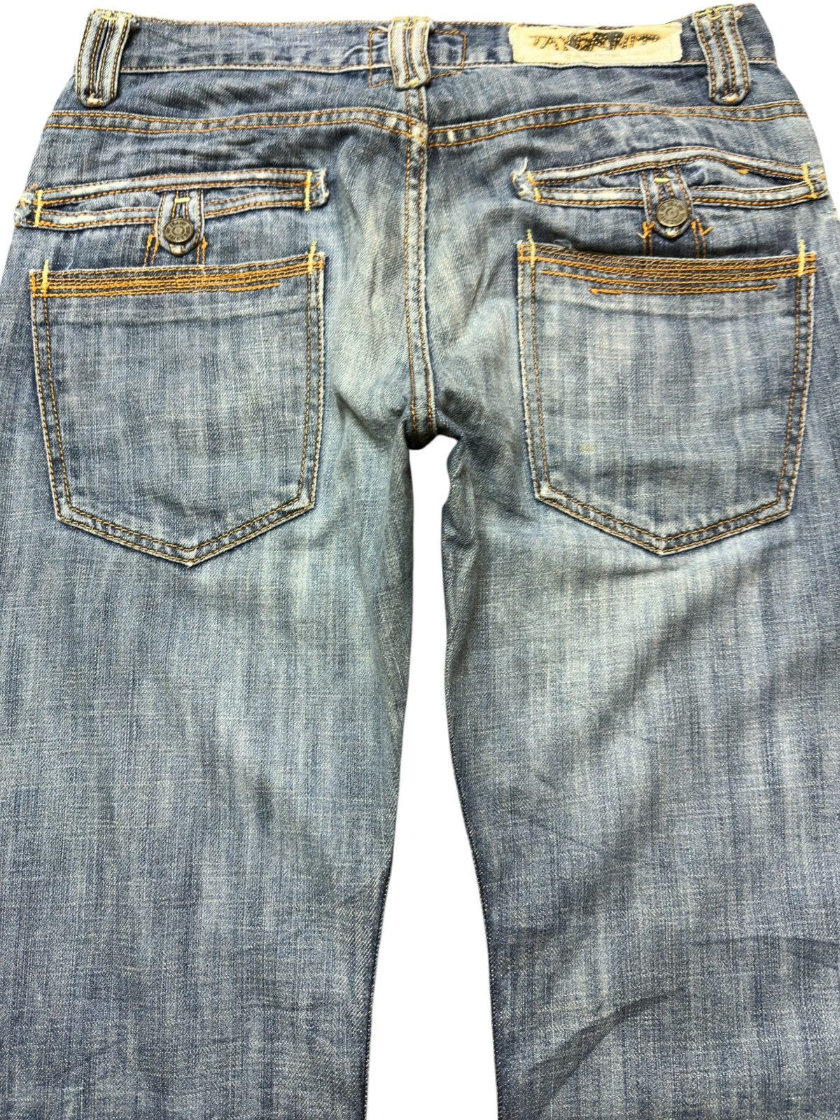 Taverniti Vintage Taverniti Flare Faded Grunge Distressed Denim Size US 32 / EU 48 - 6 Thumbnail