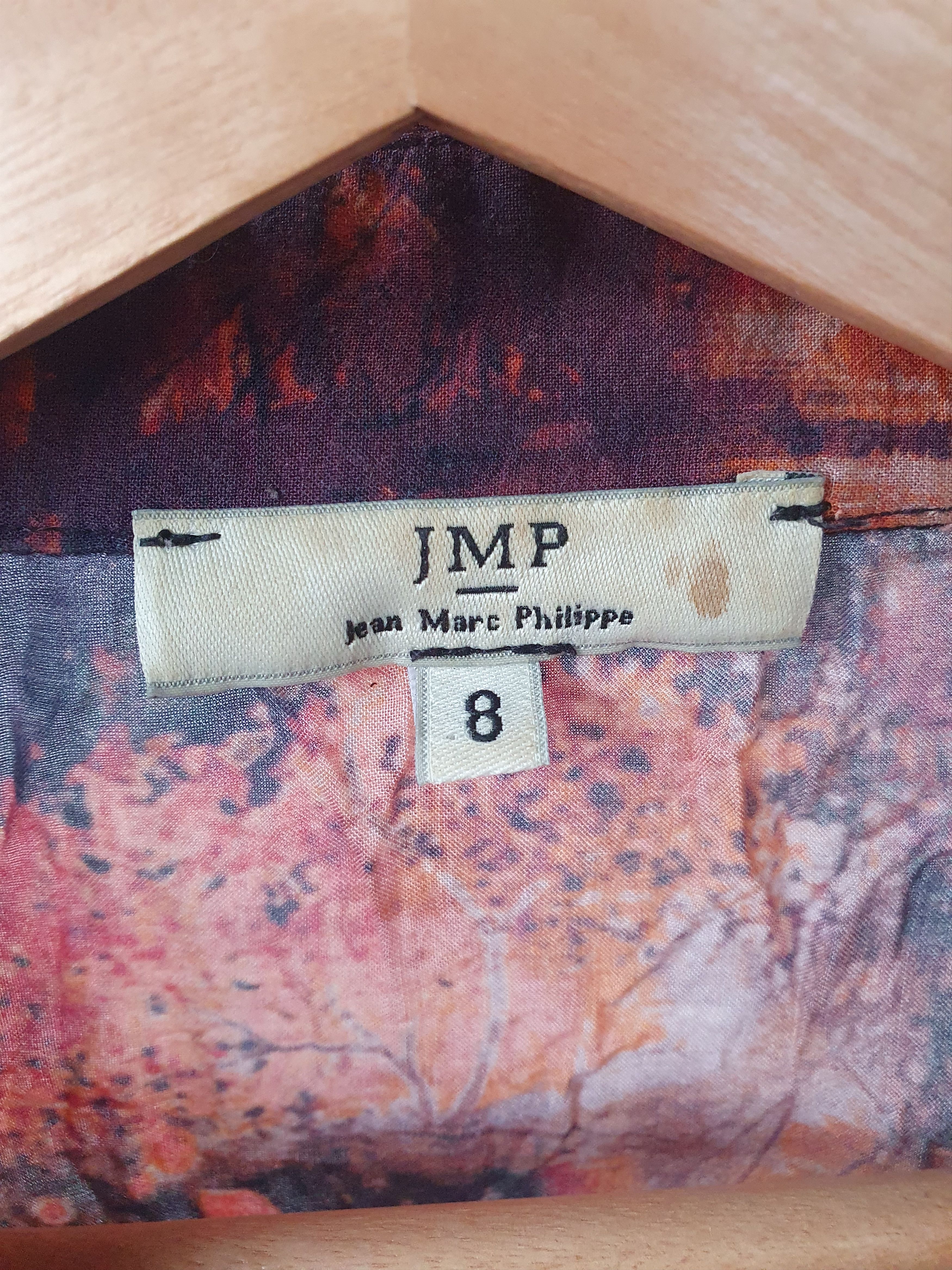 Other Jean Marc Philippe JMP Button Front Tunic Over Shirt Top 8 Size M / US 6-8 / IT 42-44 - 2 Thumbnail