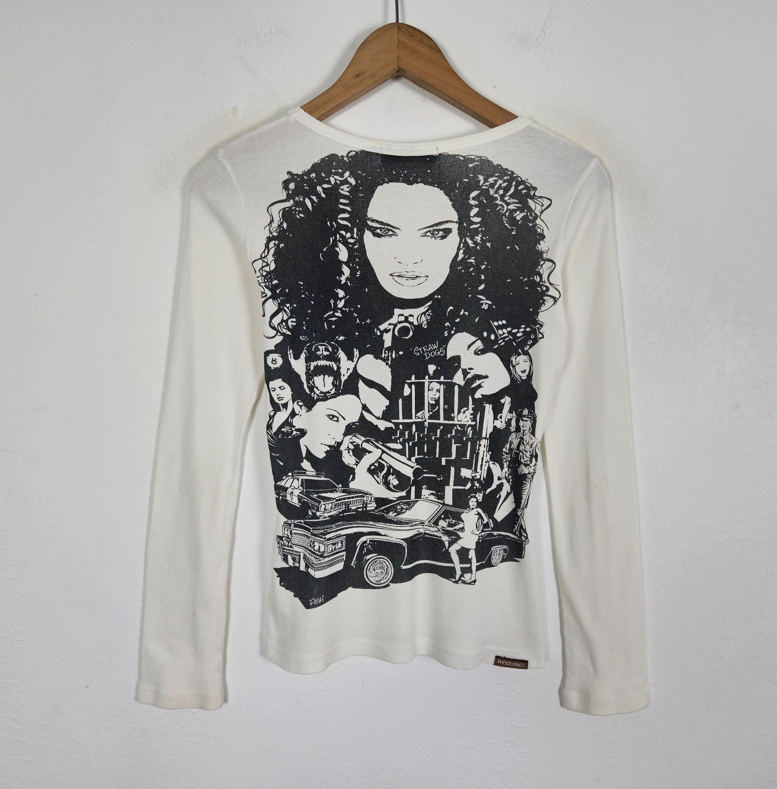 Hysteric Glamour Hysteric Glamour Straw Dogs tee shirt Size XS / US 0-2 / IT 36-38 - 3 Thumbnail