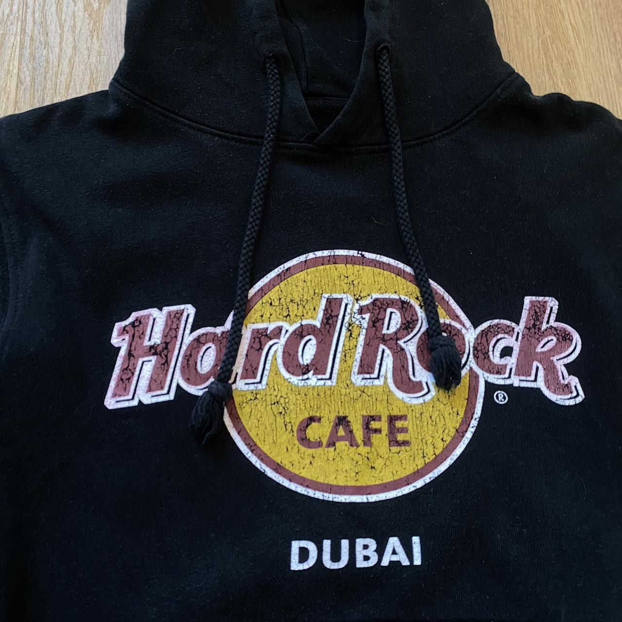 Hard Rock Cafe Black Hard Rock Cafe Dubai hoodie Vintage y2k Size US S / EU 44-46 / 1 - 3 Thumbnail