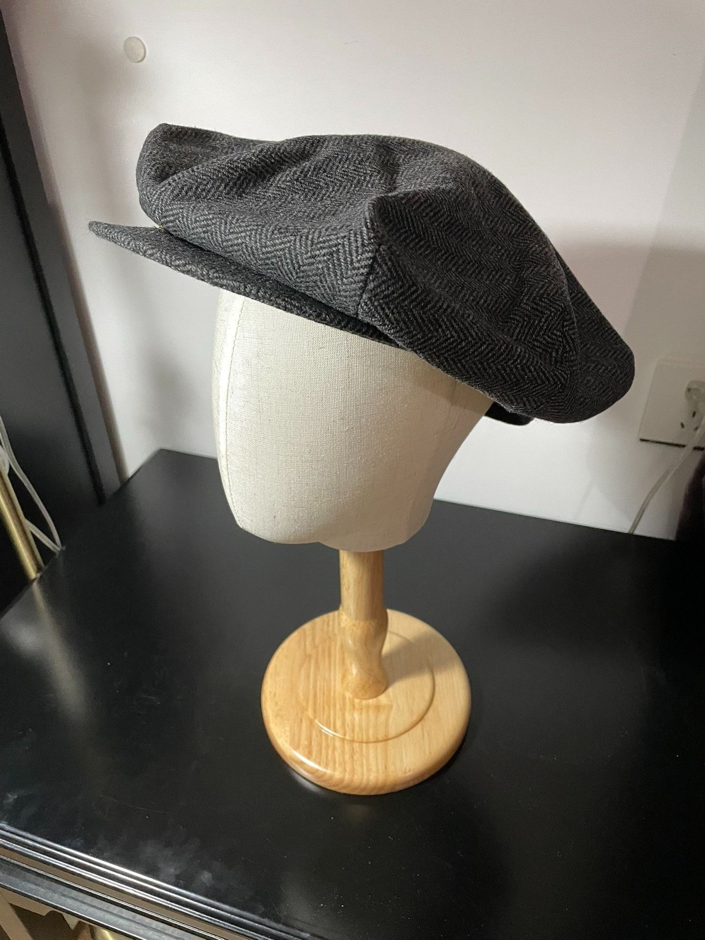 Orgueil Orgueil Gray Wool Vintage Newsboy Cap Size ONE SIZE - 1 Thumbnail
