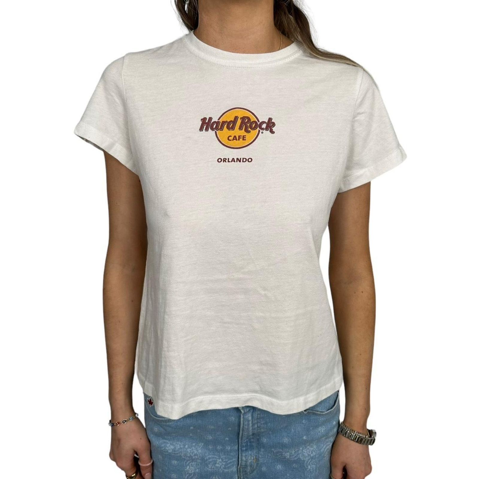 Hard Rock Cafe Vintage hard rock cafe orlando womens Size L / US 10 / IT 46 - 1 Thumbnail